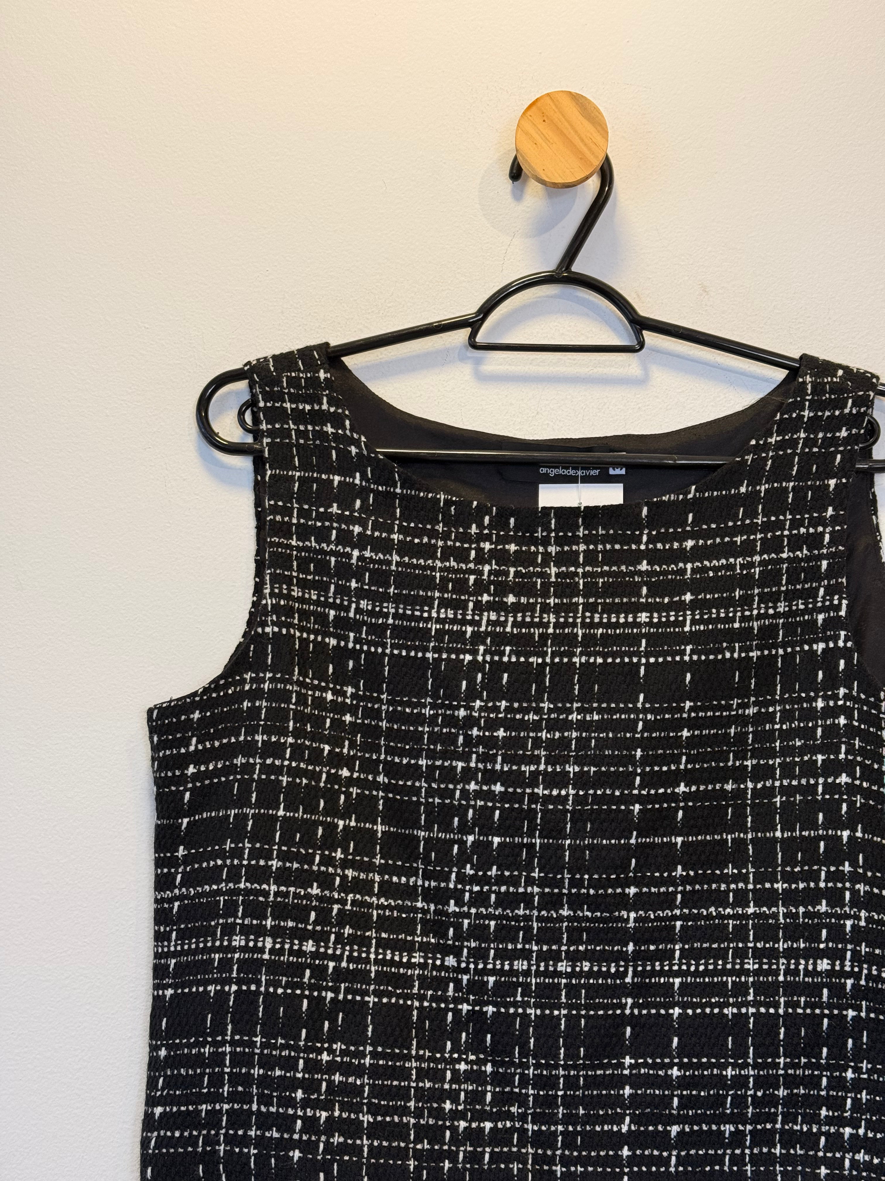 Cropped Preto Angela de Xavier