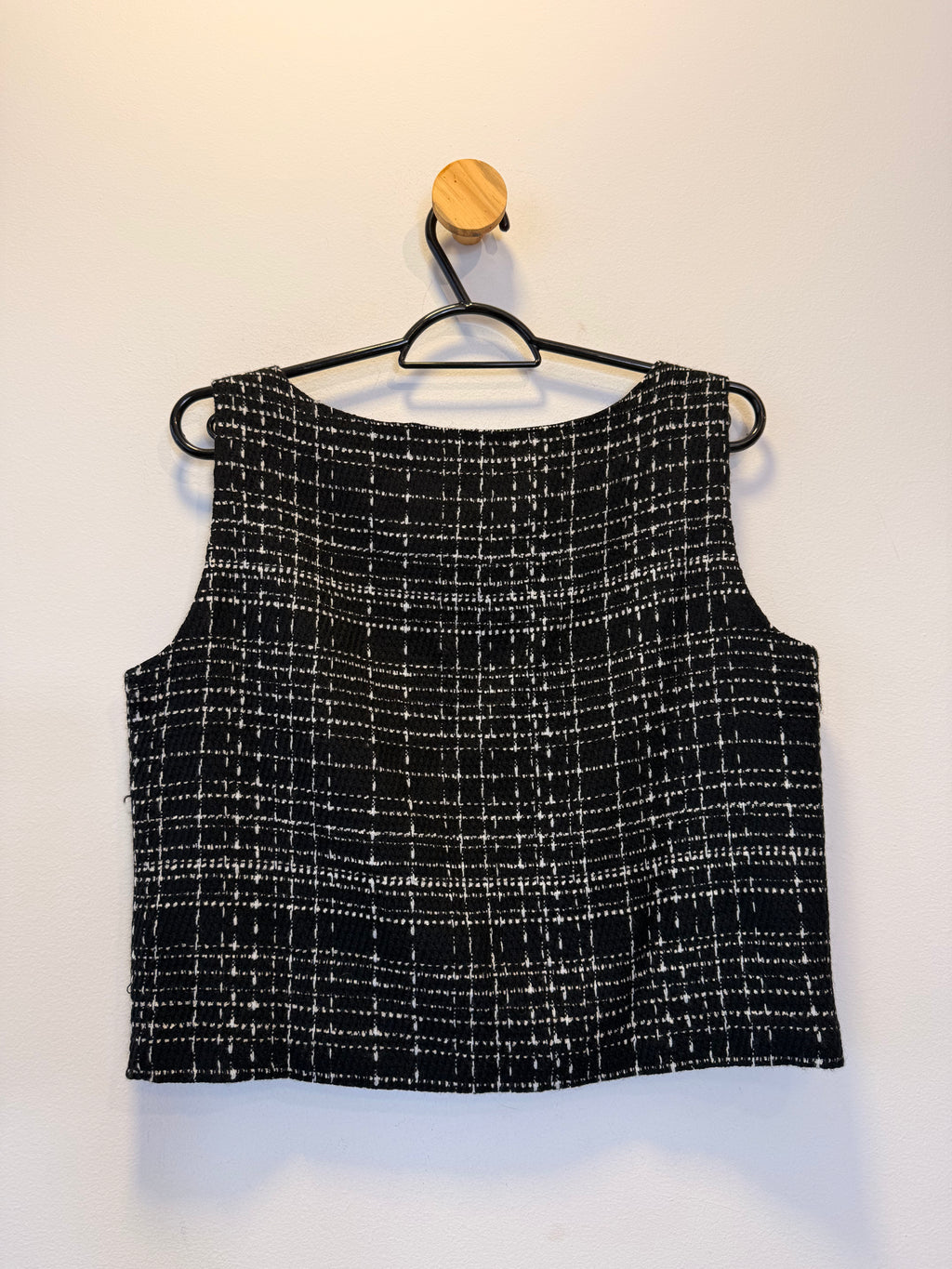 Cropped Preto Angela de Xavier