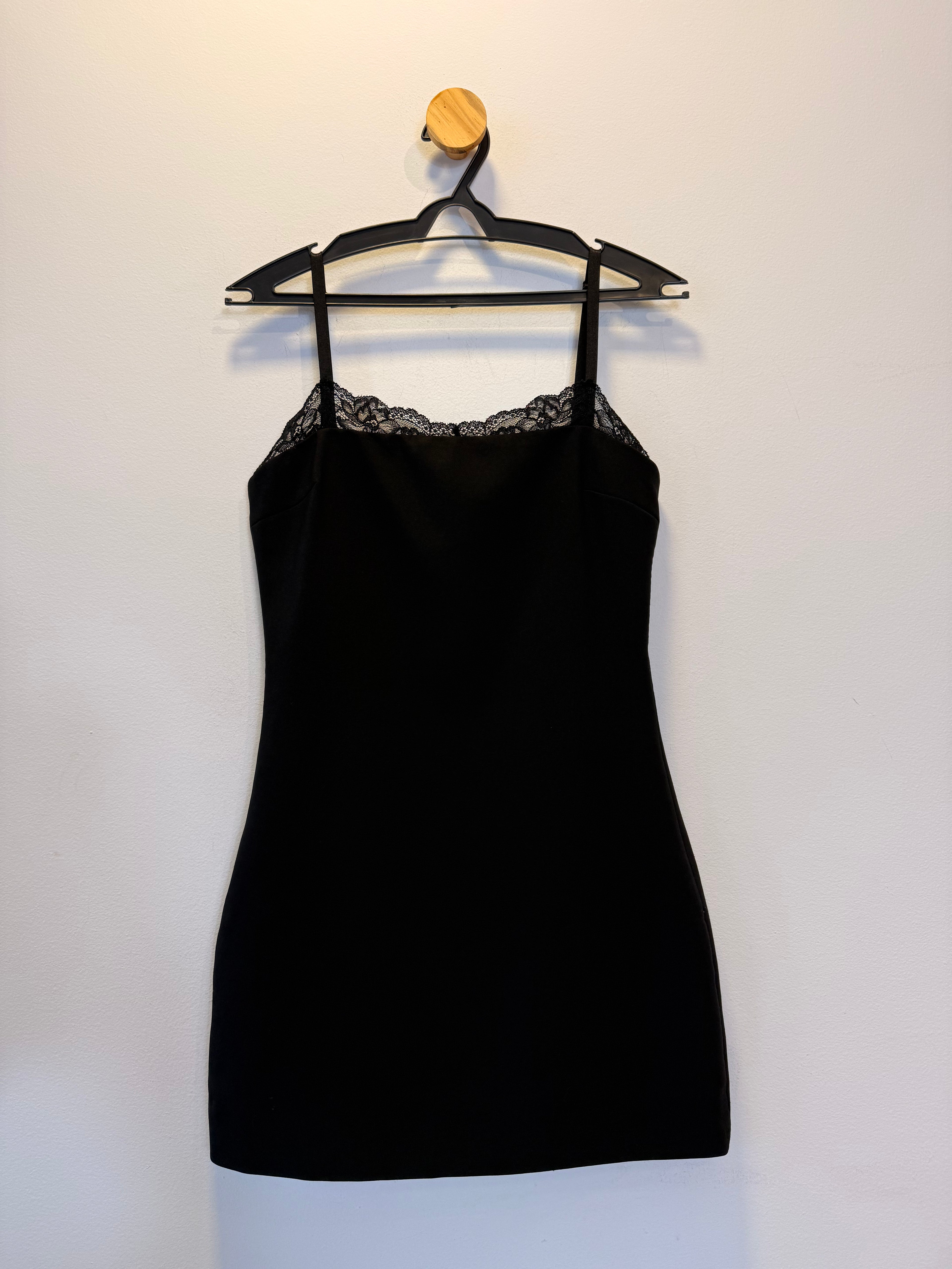 Vestido Preto Zara Renda