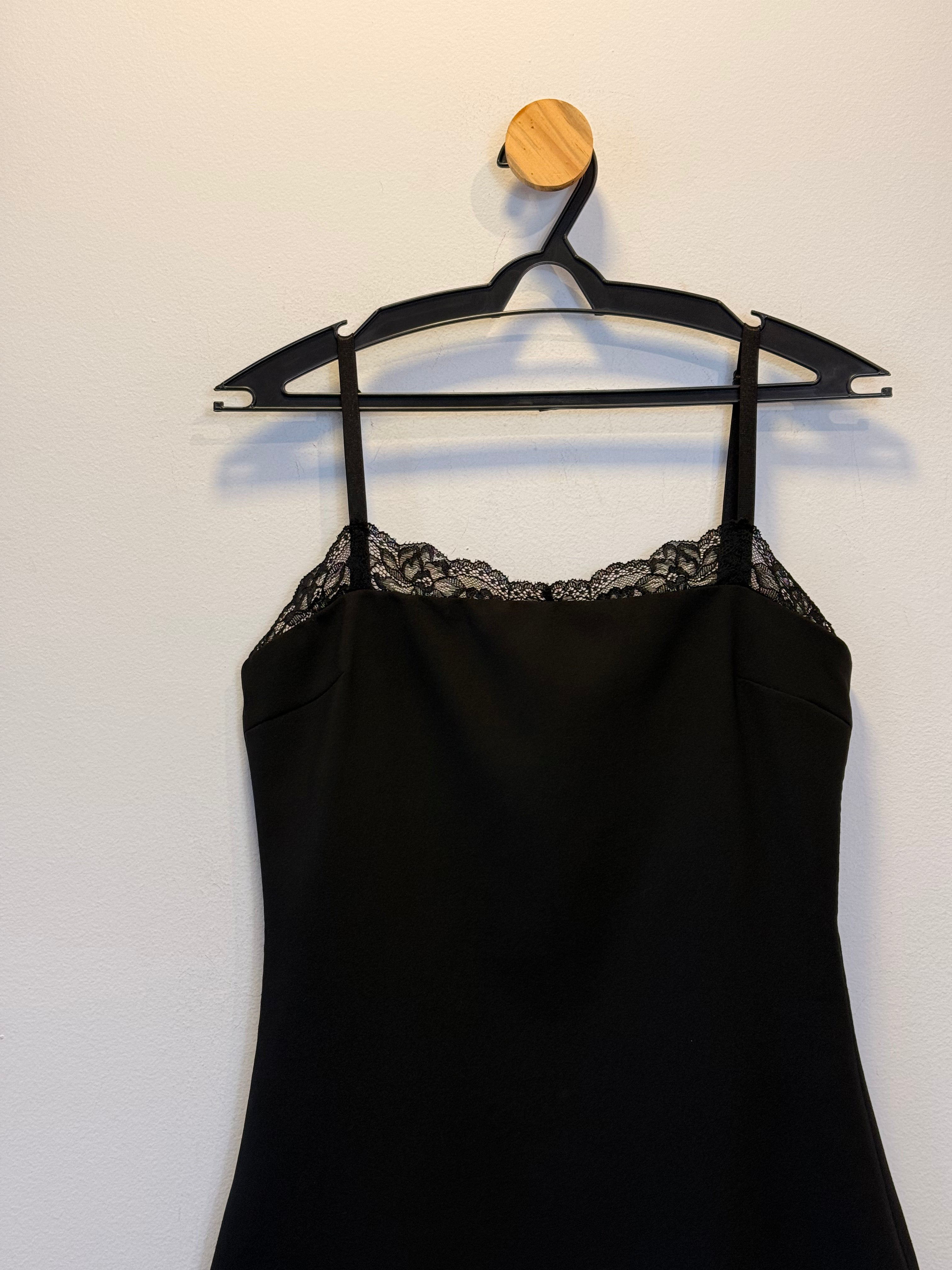 Vestido Preto Zara Renda