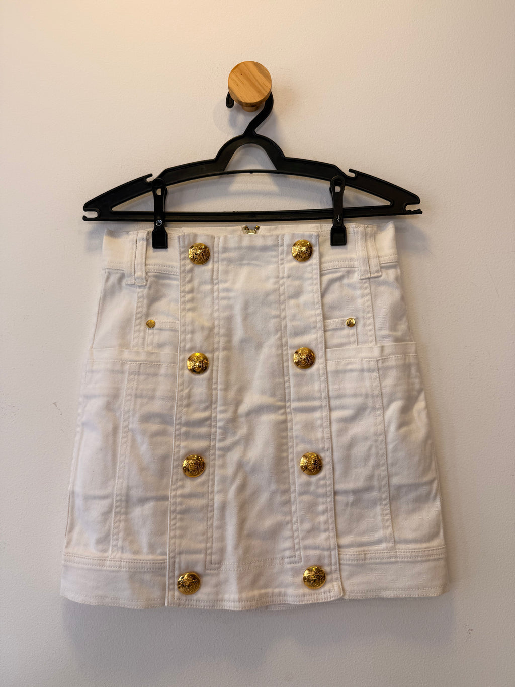 Saia Jeans Branca