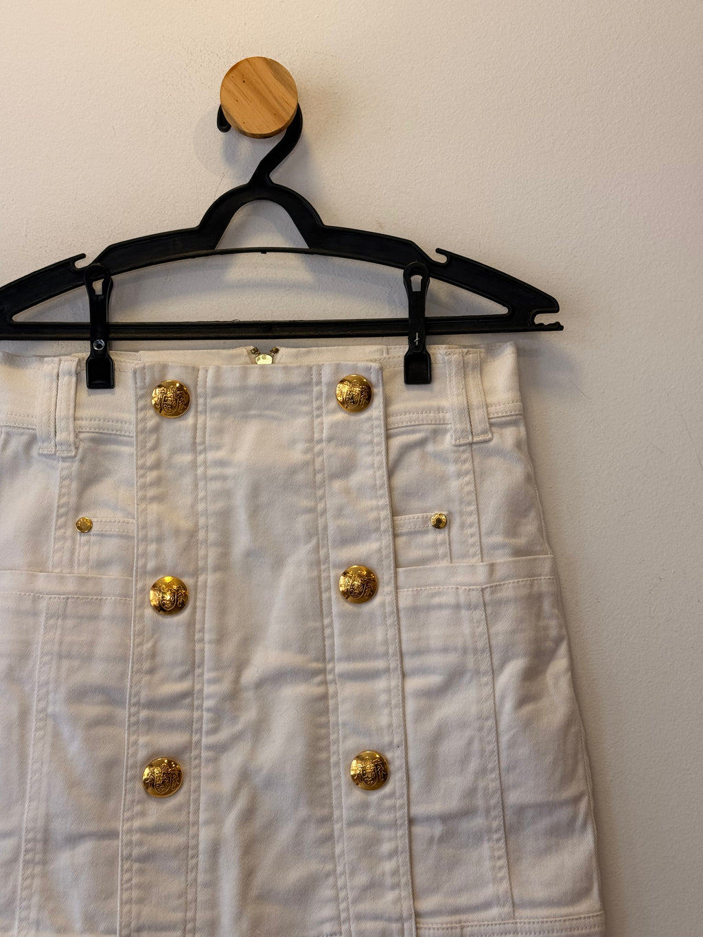 Saia Jeans Branca