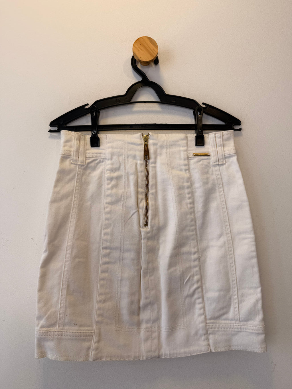 Saia Jeans Branca