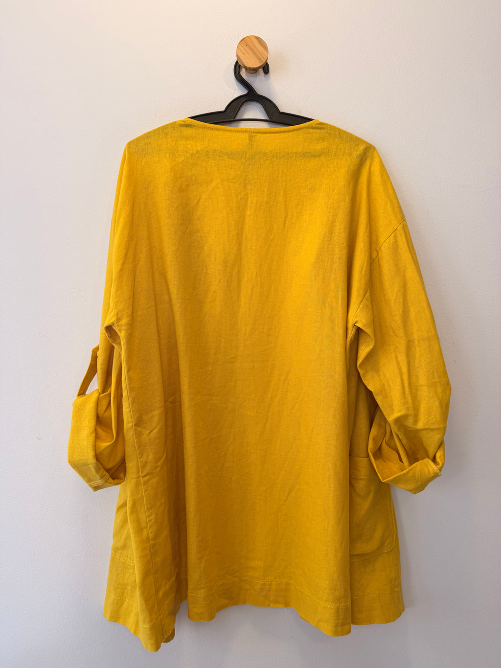 Blazer Amarelo Linho