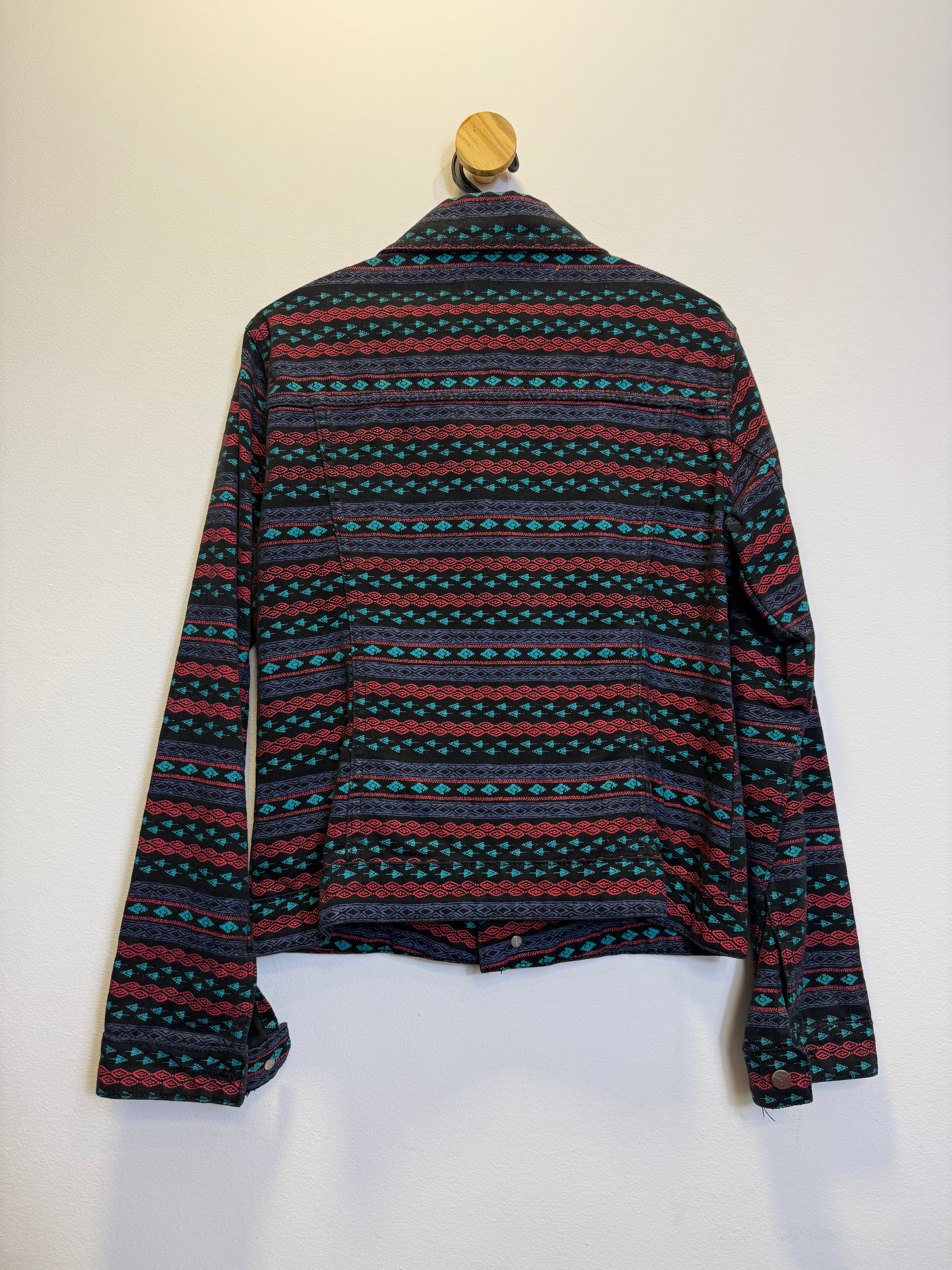 Jaqueta Denim Estampada