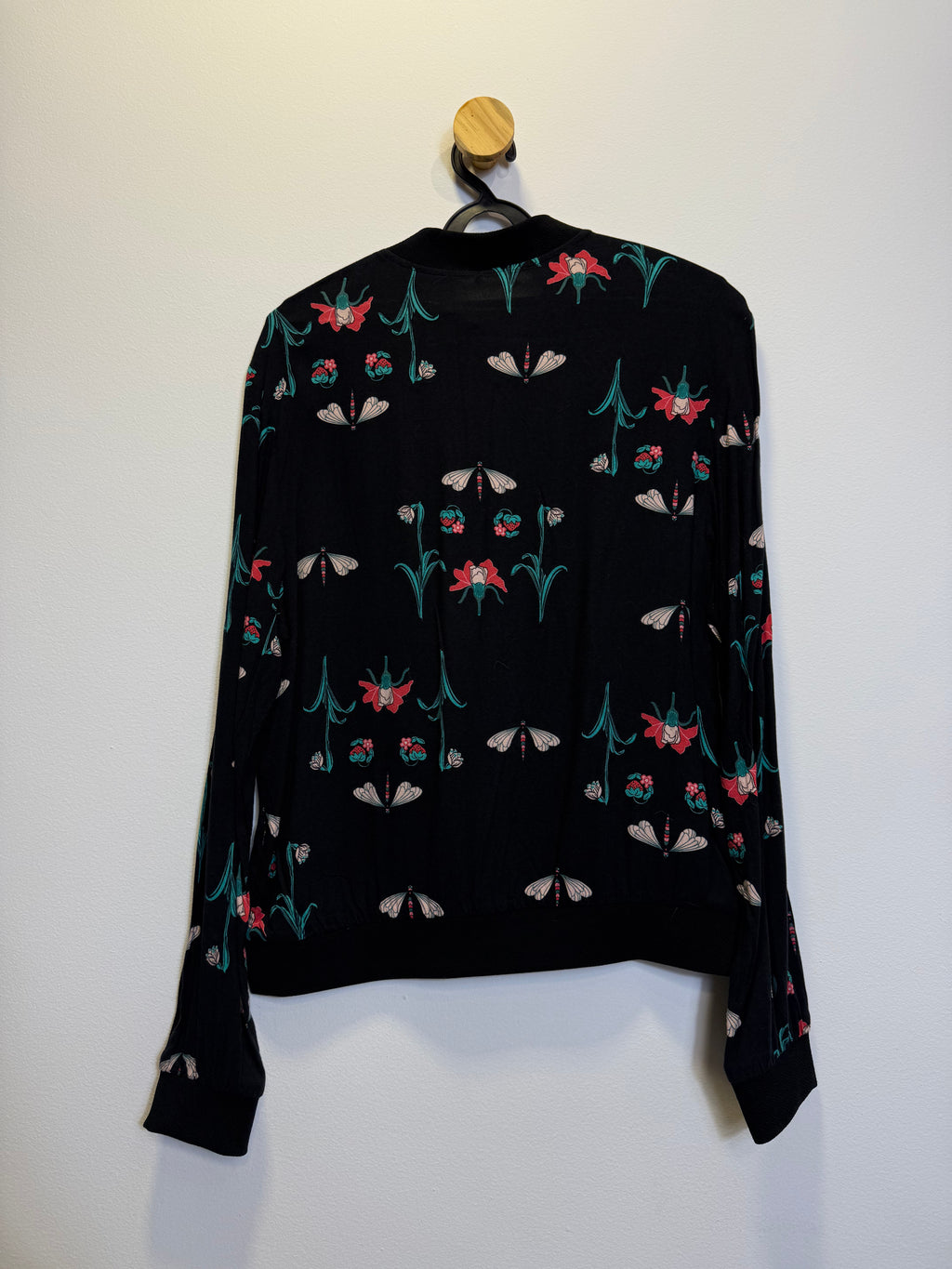 Jaqueta Bomber Estampada