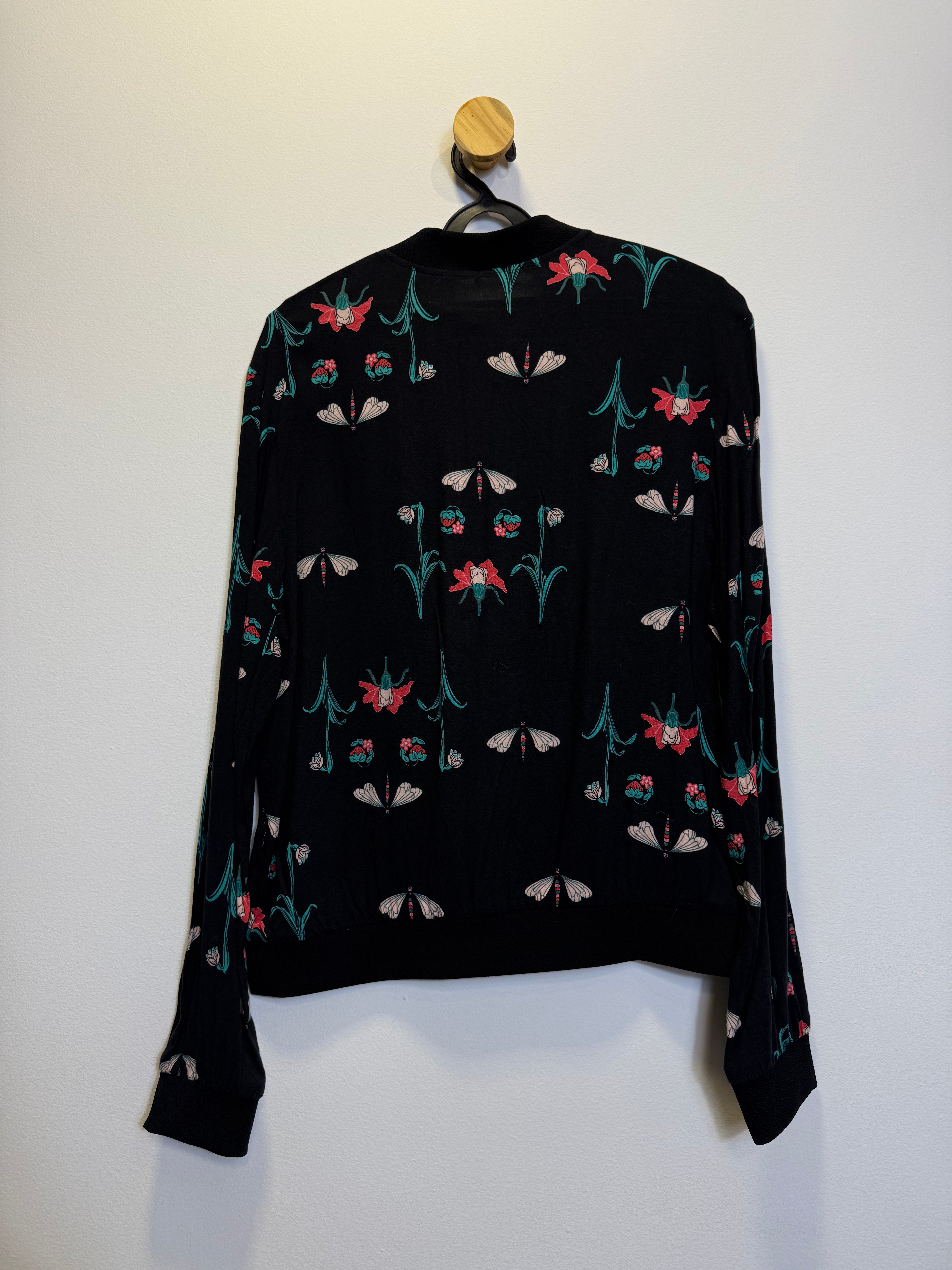 Jaqueta Bomber Estampada