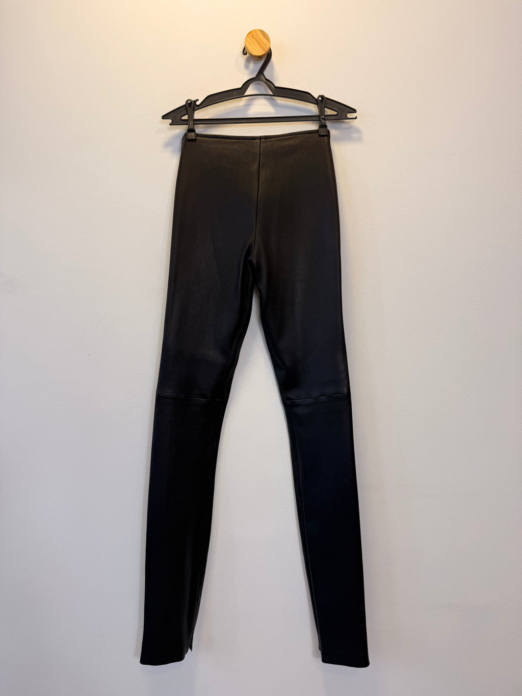 Calça de Couro Preta