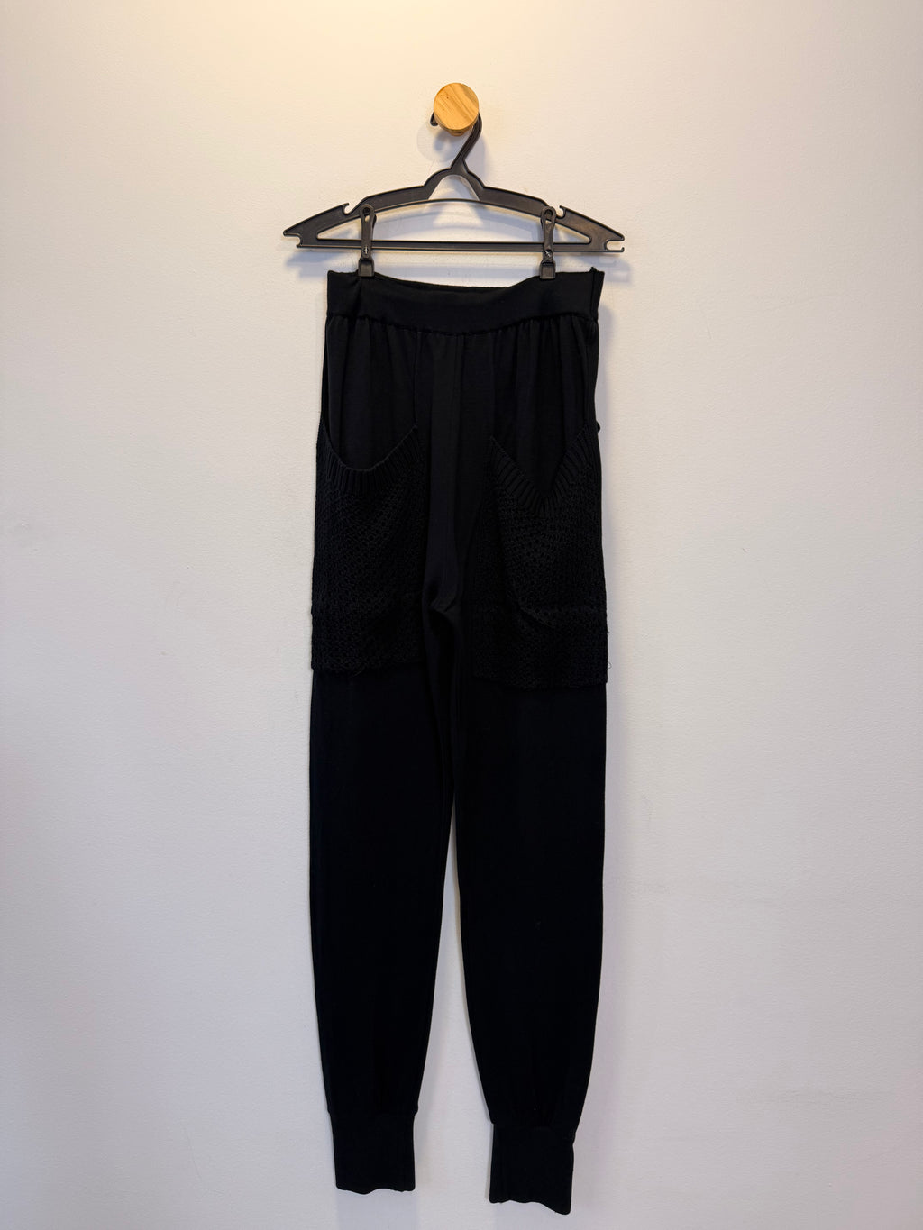 Calça de Tricot Preta Animale