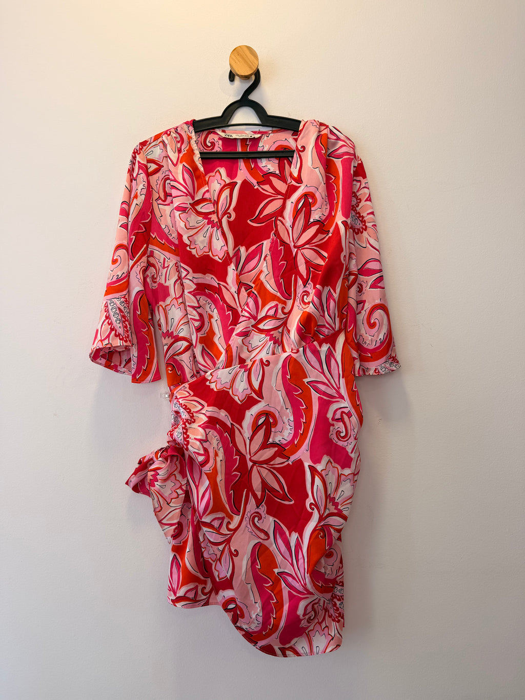 Vestido Estampado Zara