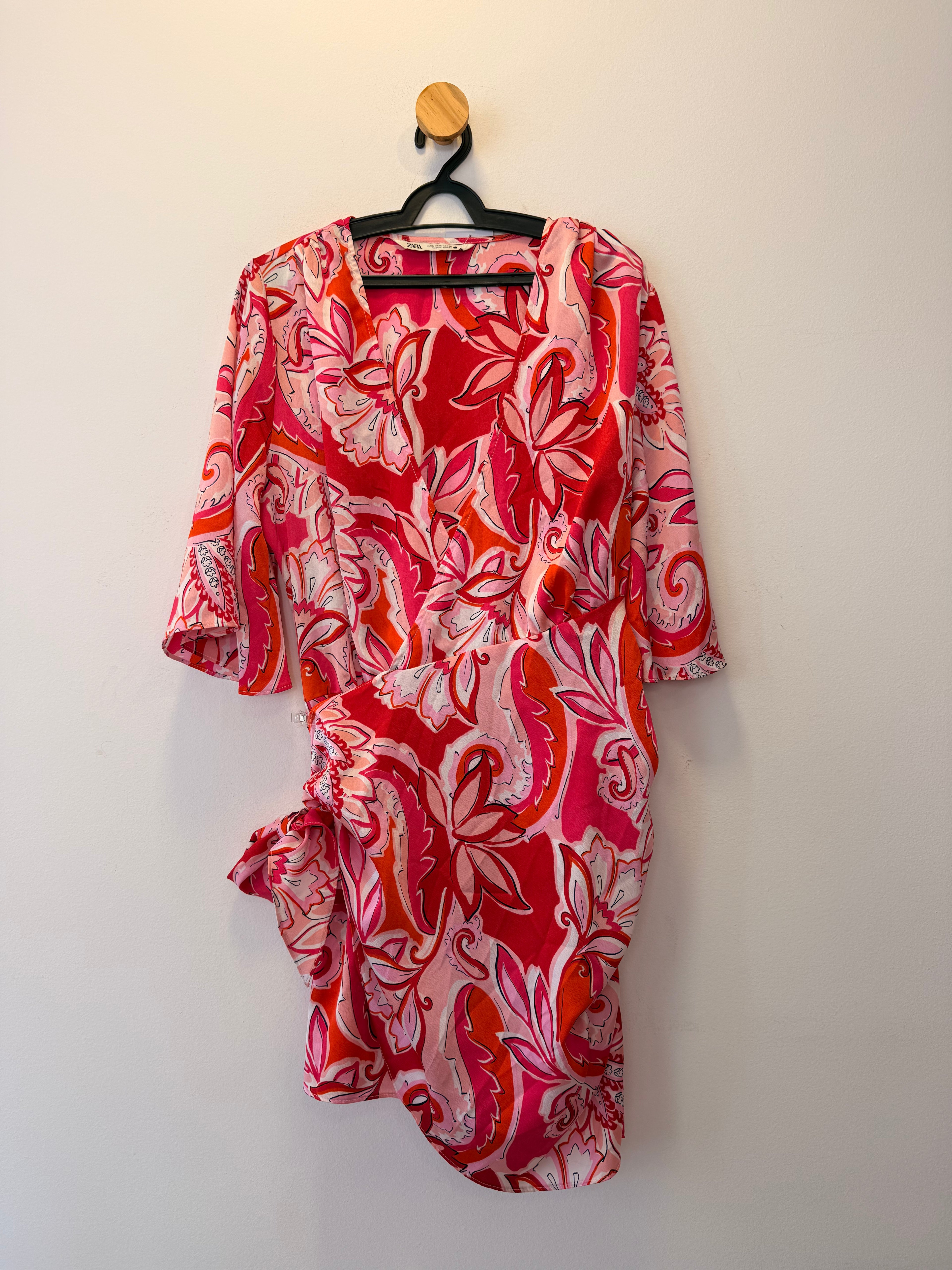 Vestido Estampado Zara