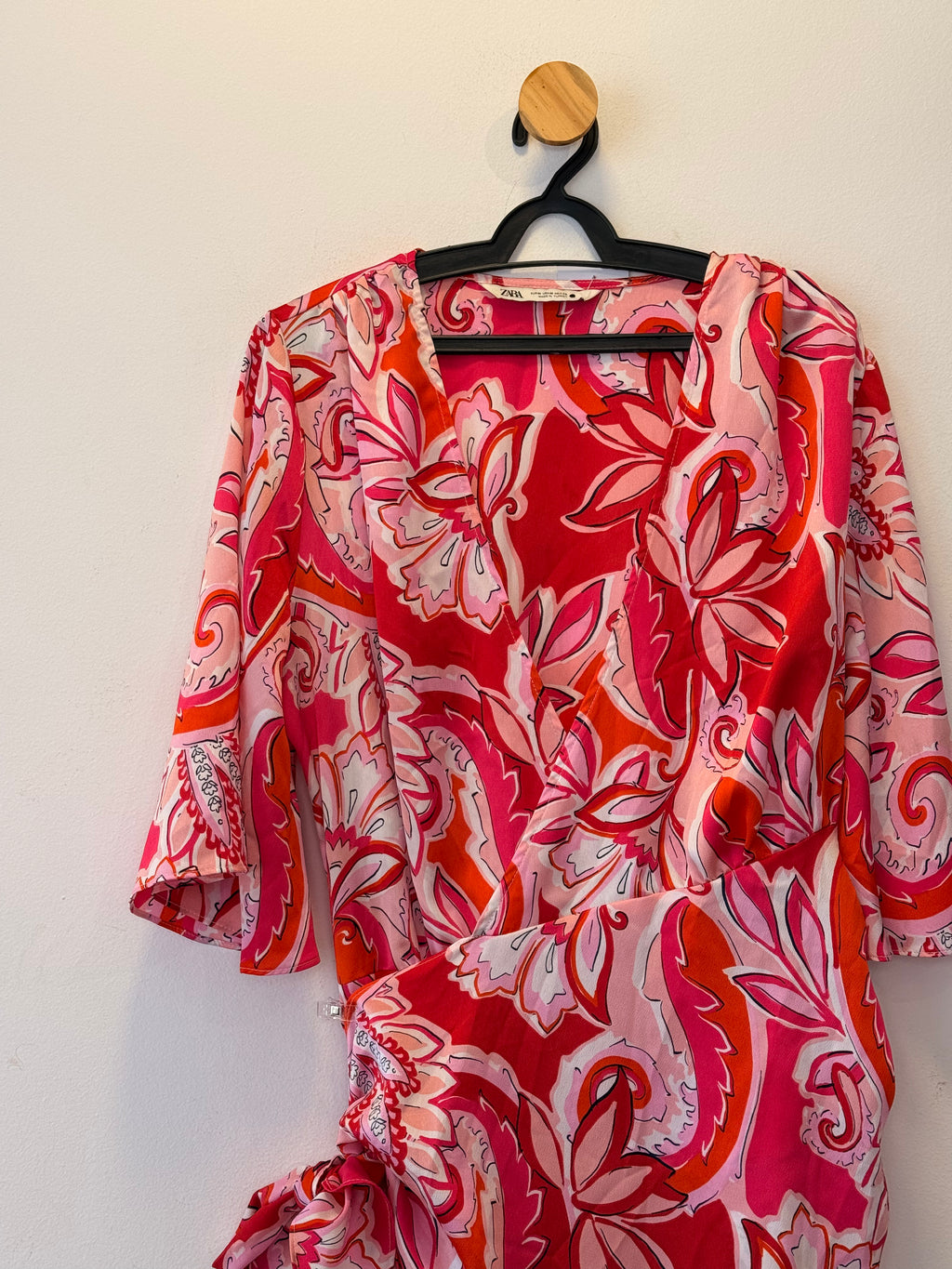 Vestido Estampado Zara