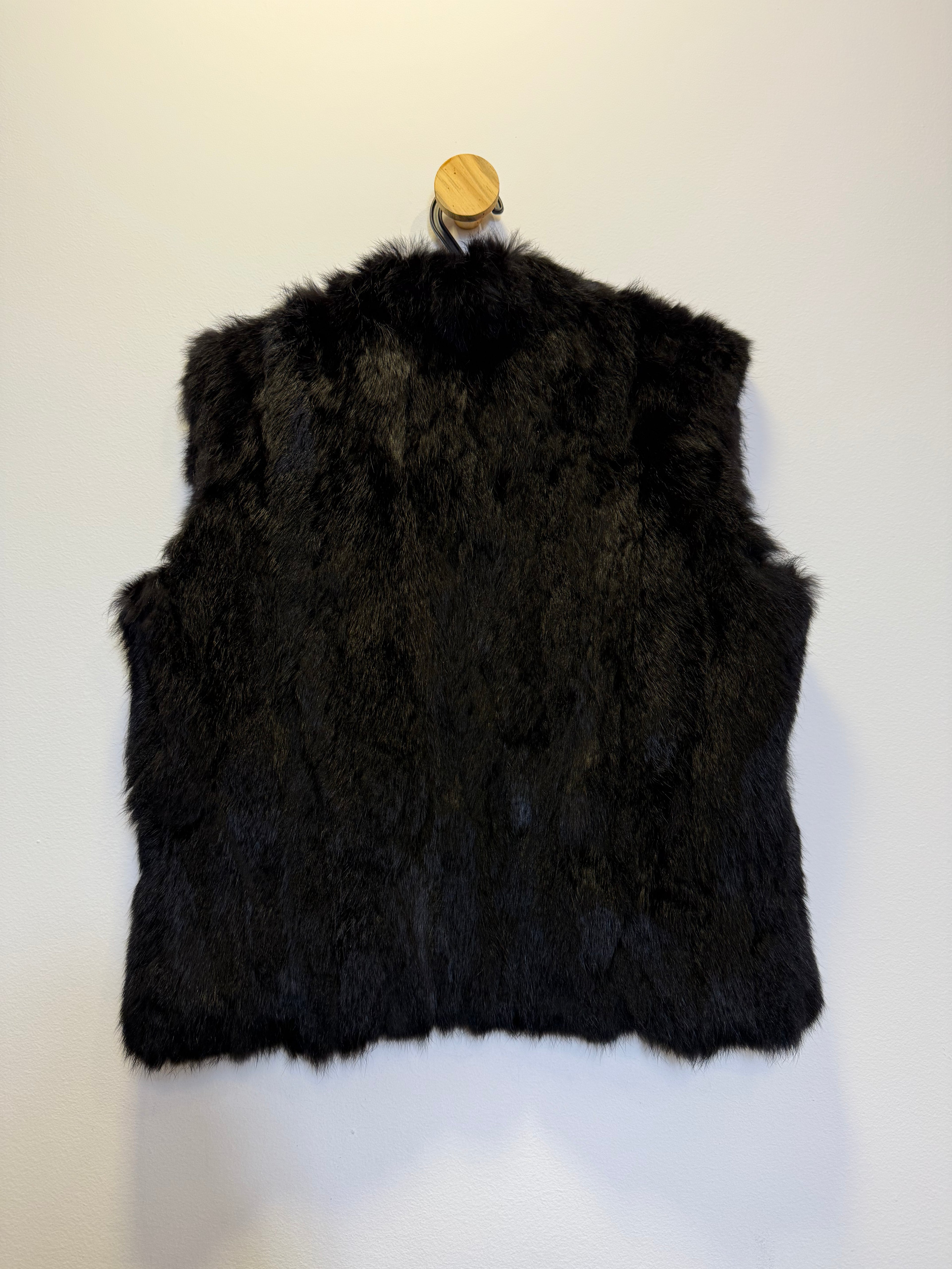 Colete Preto de Pele