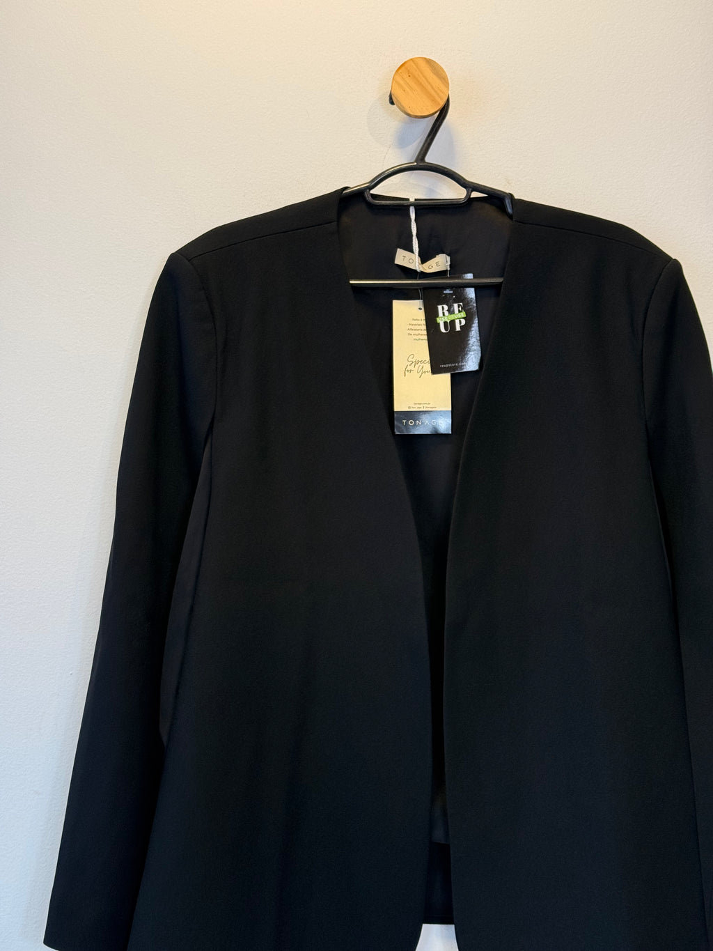 Blazer tipo capa Ton Âge