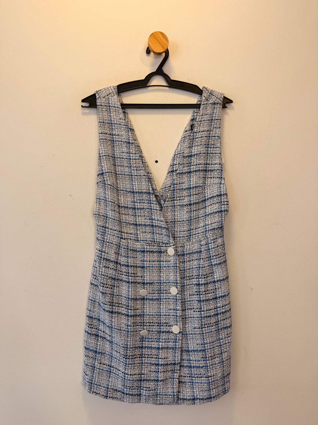 Vestido Tweed Zara