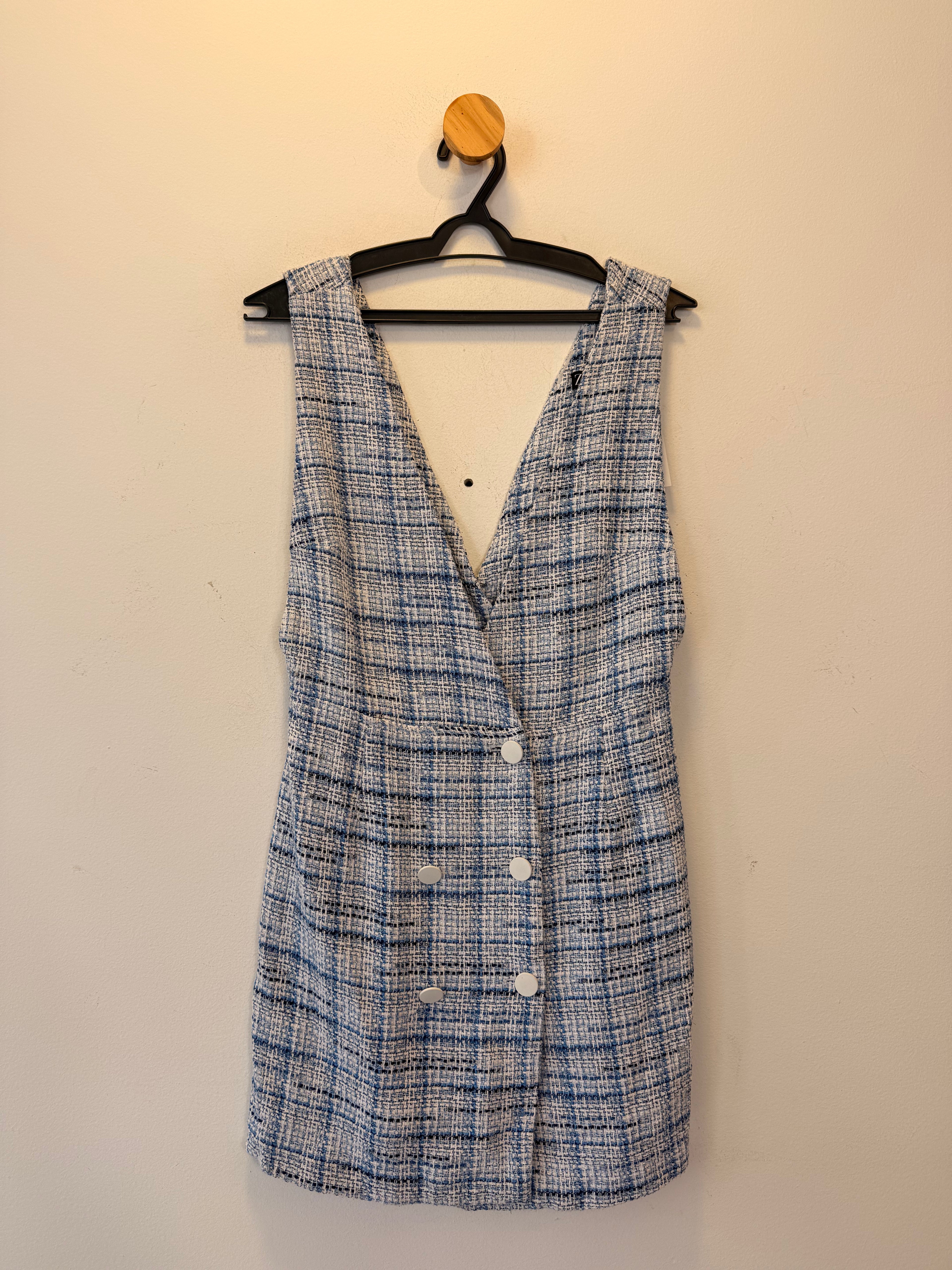 Vestido Tweed Zara