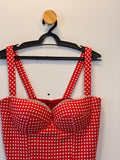 Cropped Vermelho Fabiana Milazzo