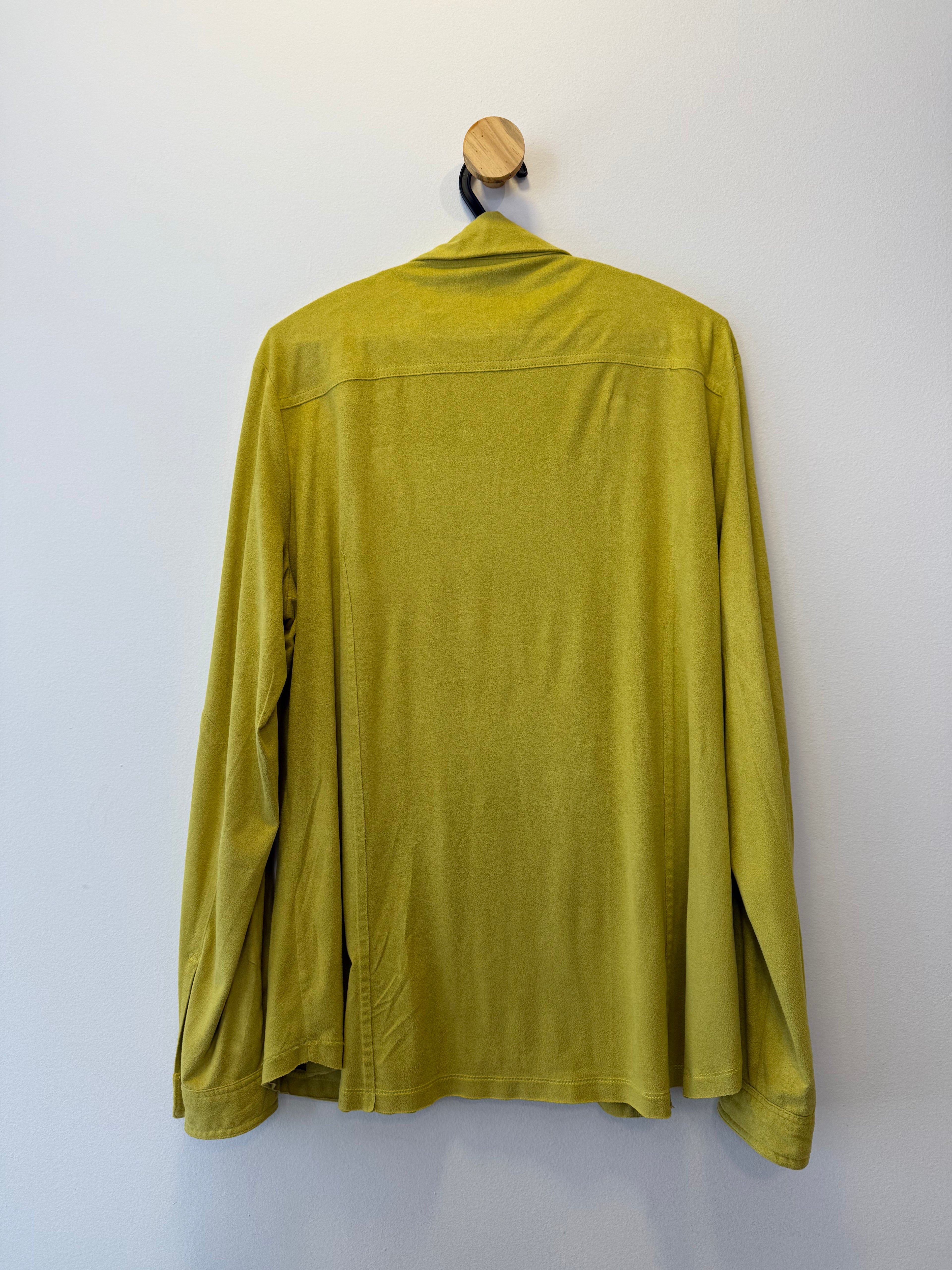 Jaqueta Suede Amarela