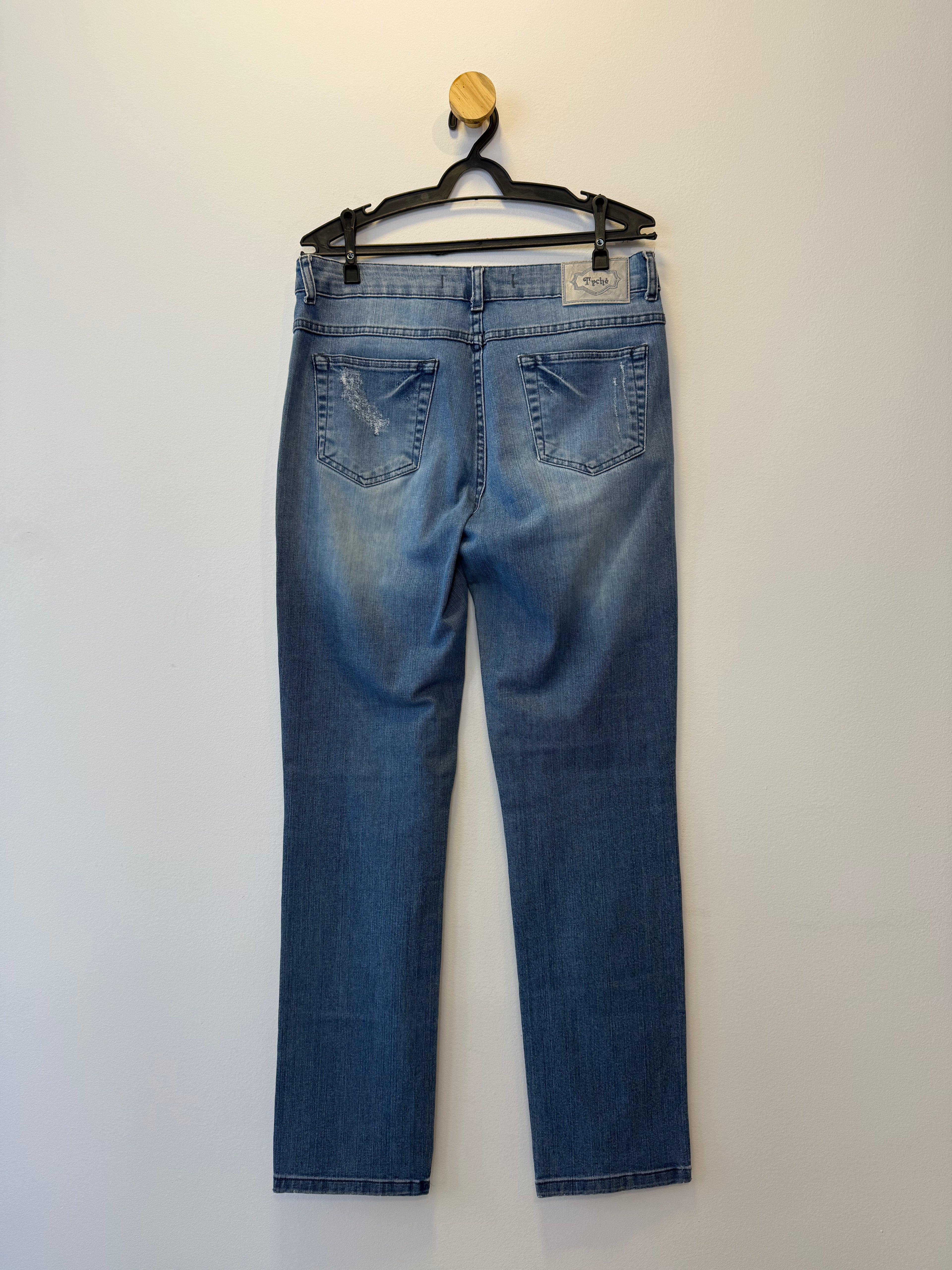 Calça Jeans Reta Tyché