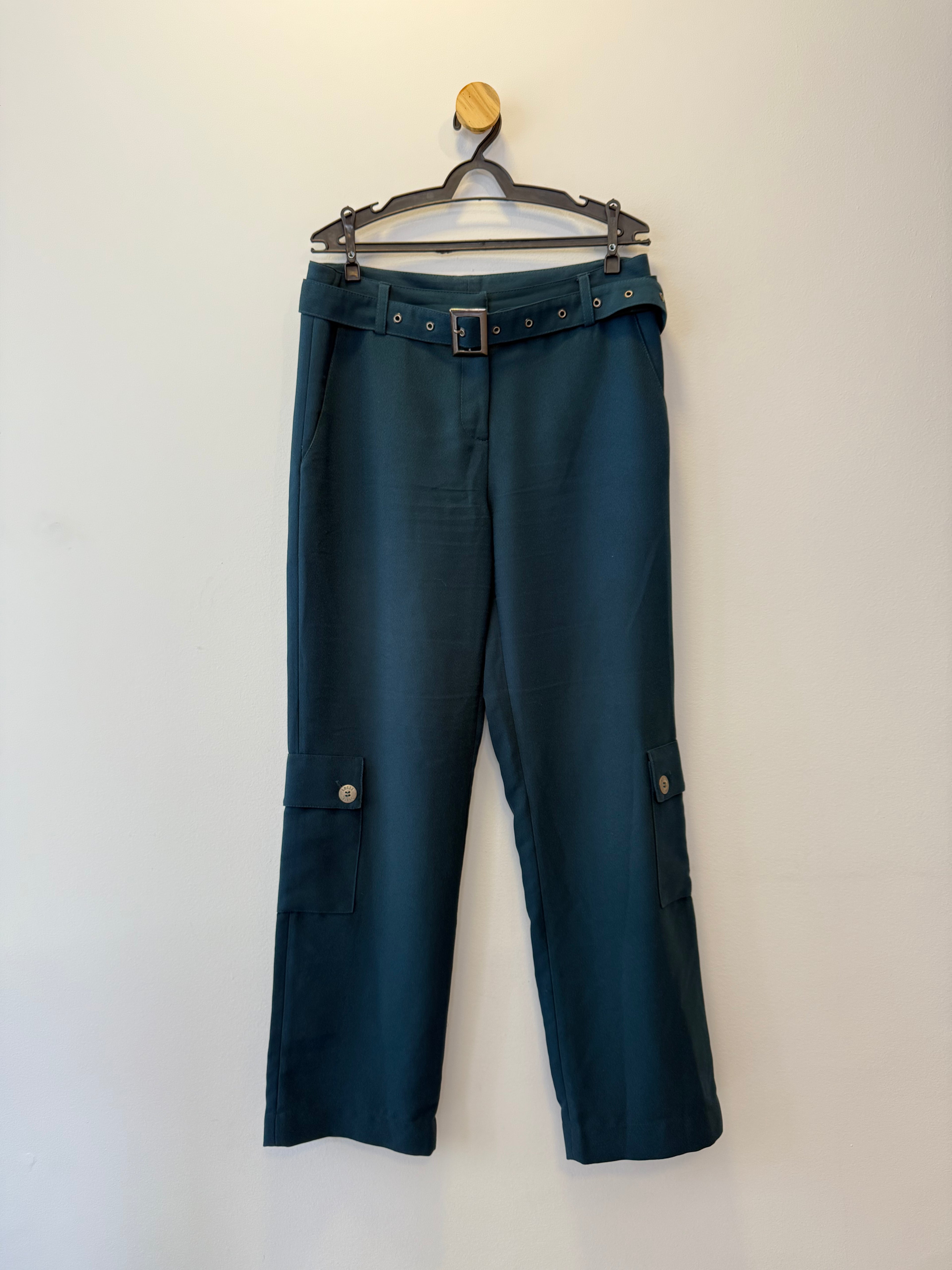 Calça Cargo Azul Marinho