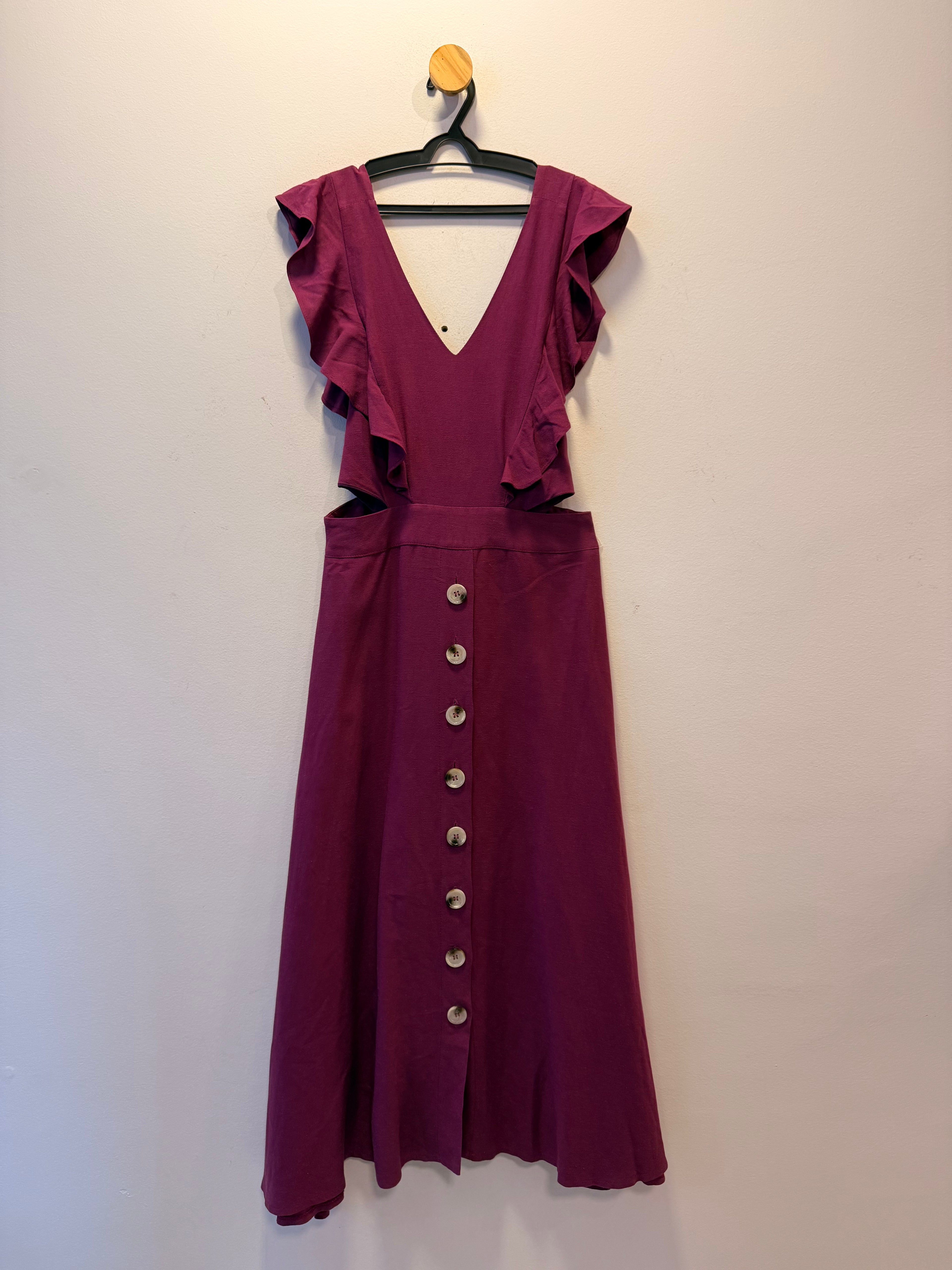 Vestido Bordô La Chocolê