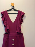 Vestido Bordô La Chocolê