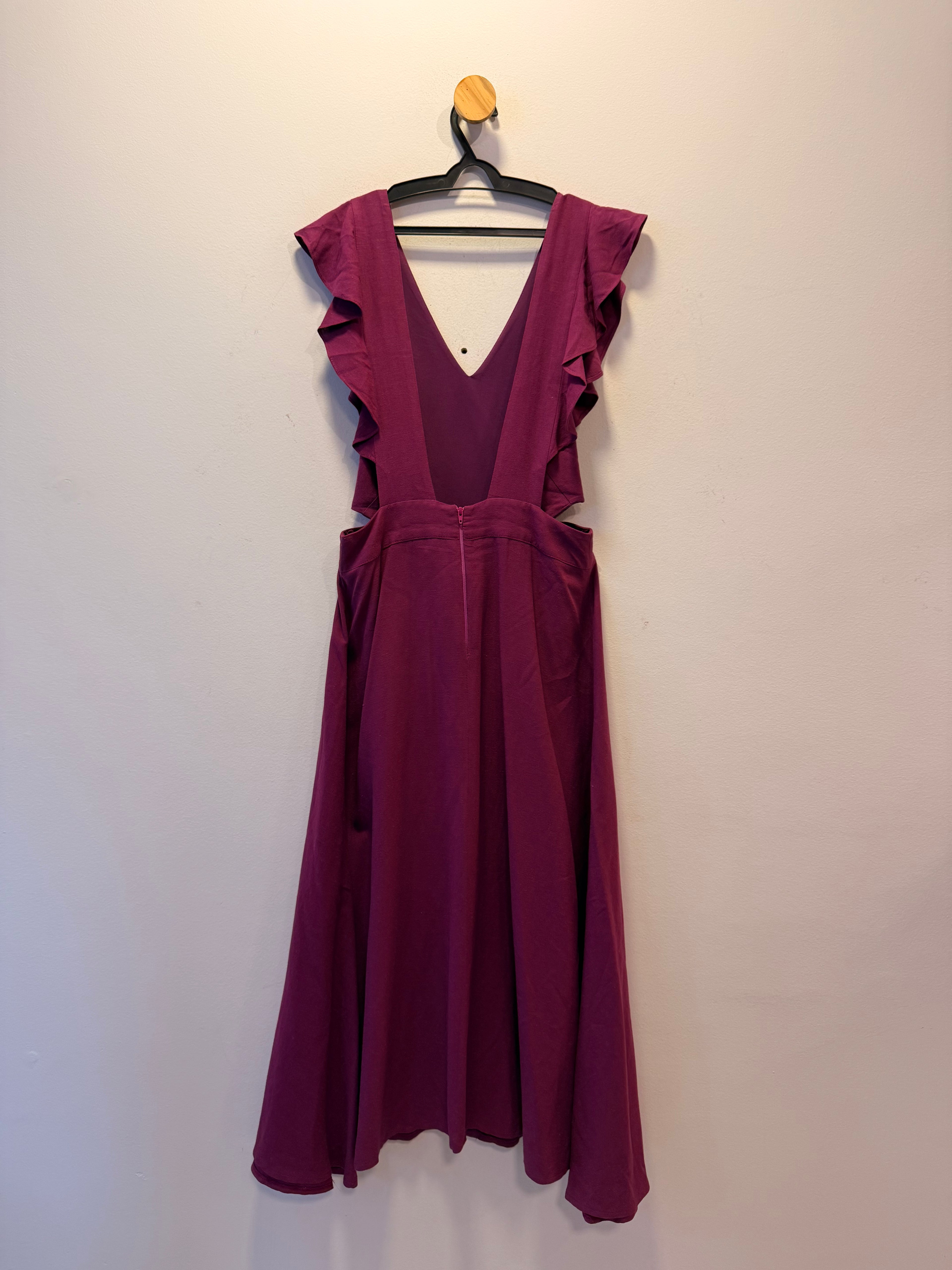 Vestido Bordô La Chocolê