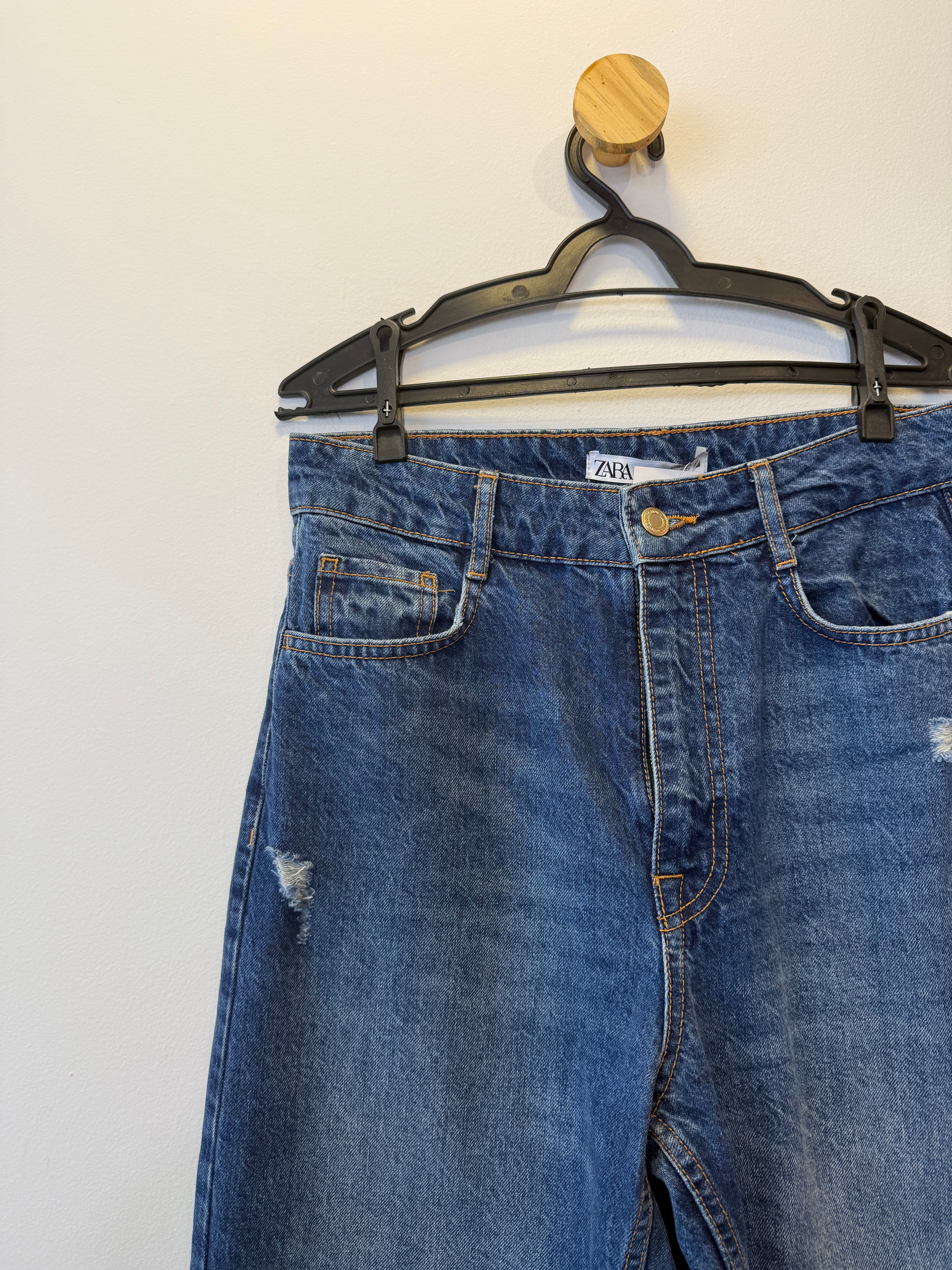 Calça Wide Leg Zara