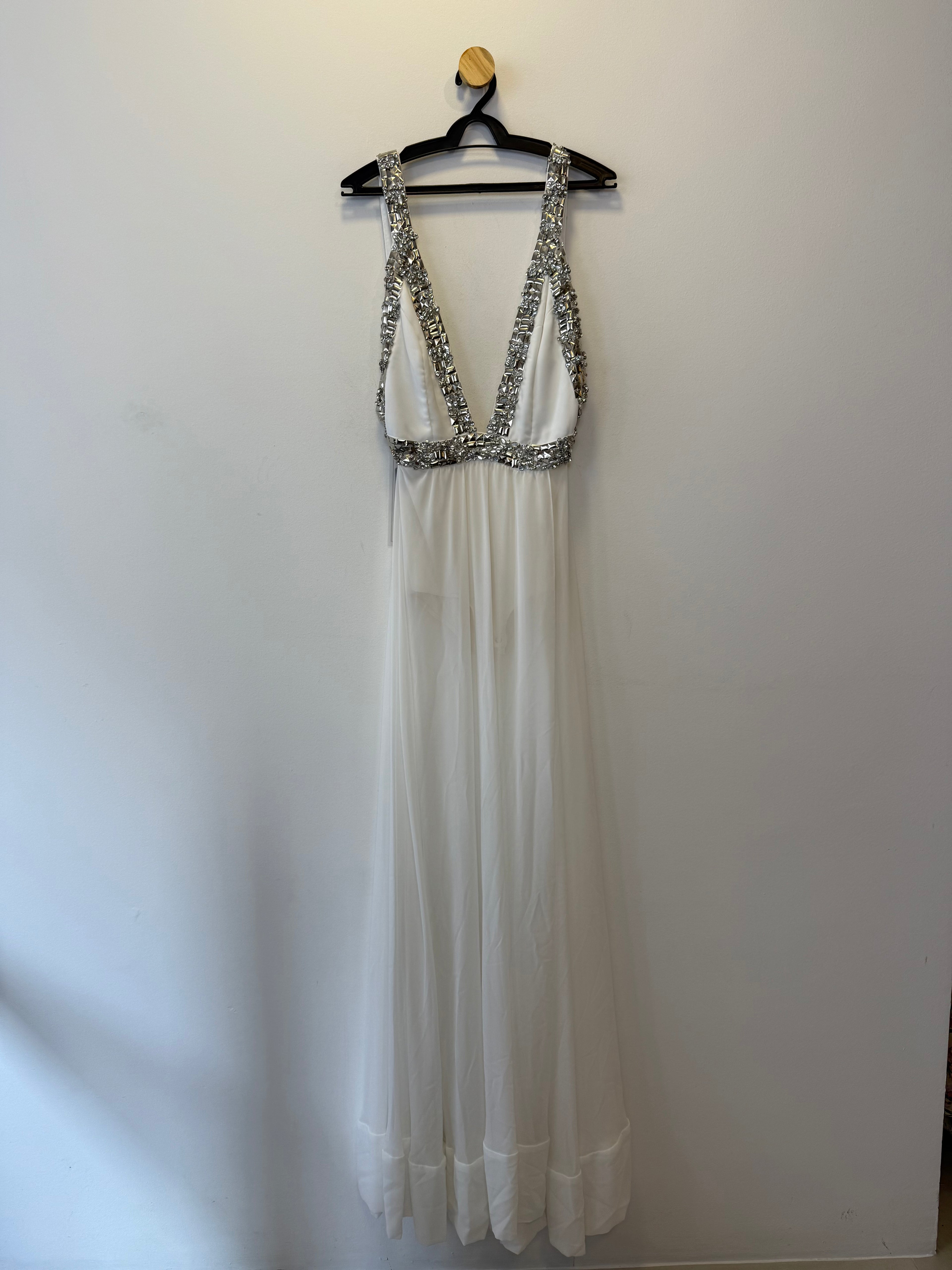 Vestido de Festa Longo em Pedraria