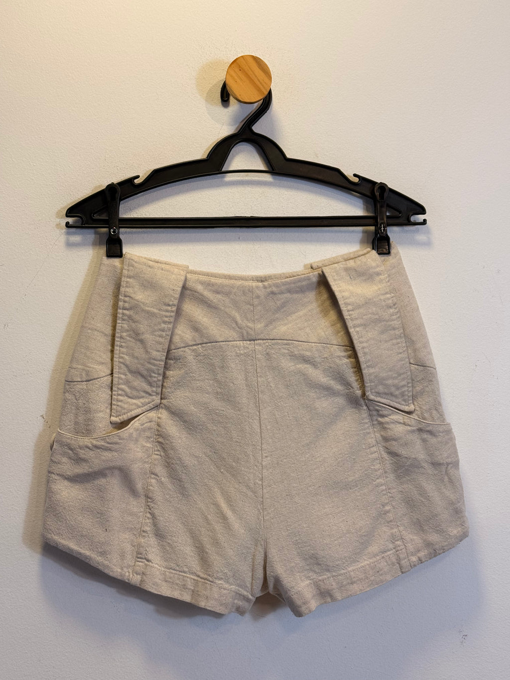 Short Cru Tissé
