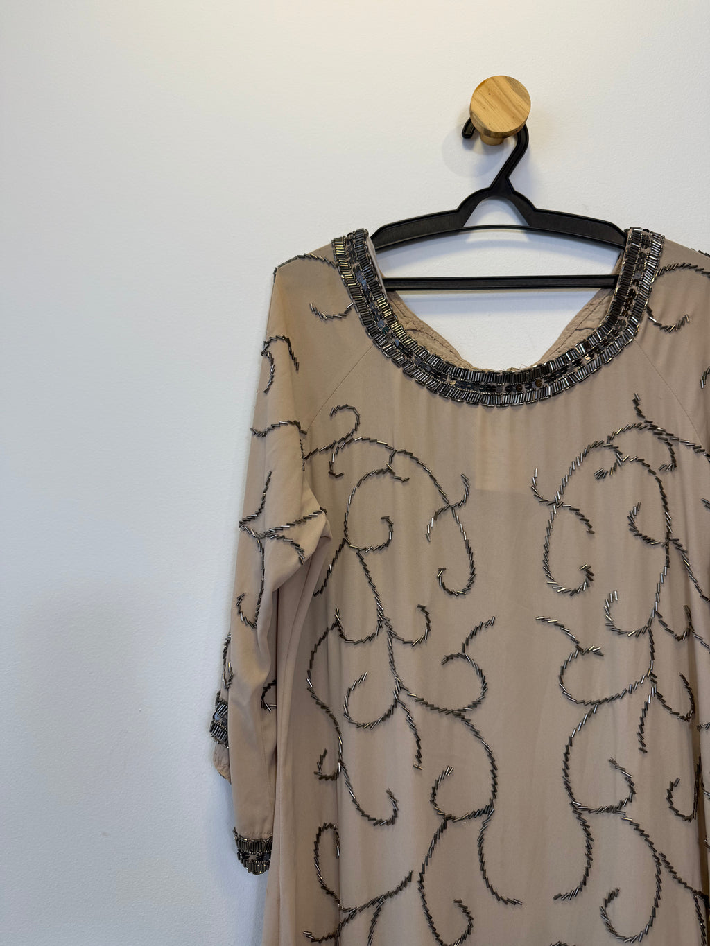 Vestido Curto Bordado