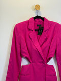 Vestido Curto Blazer Rosa L'Cecci