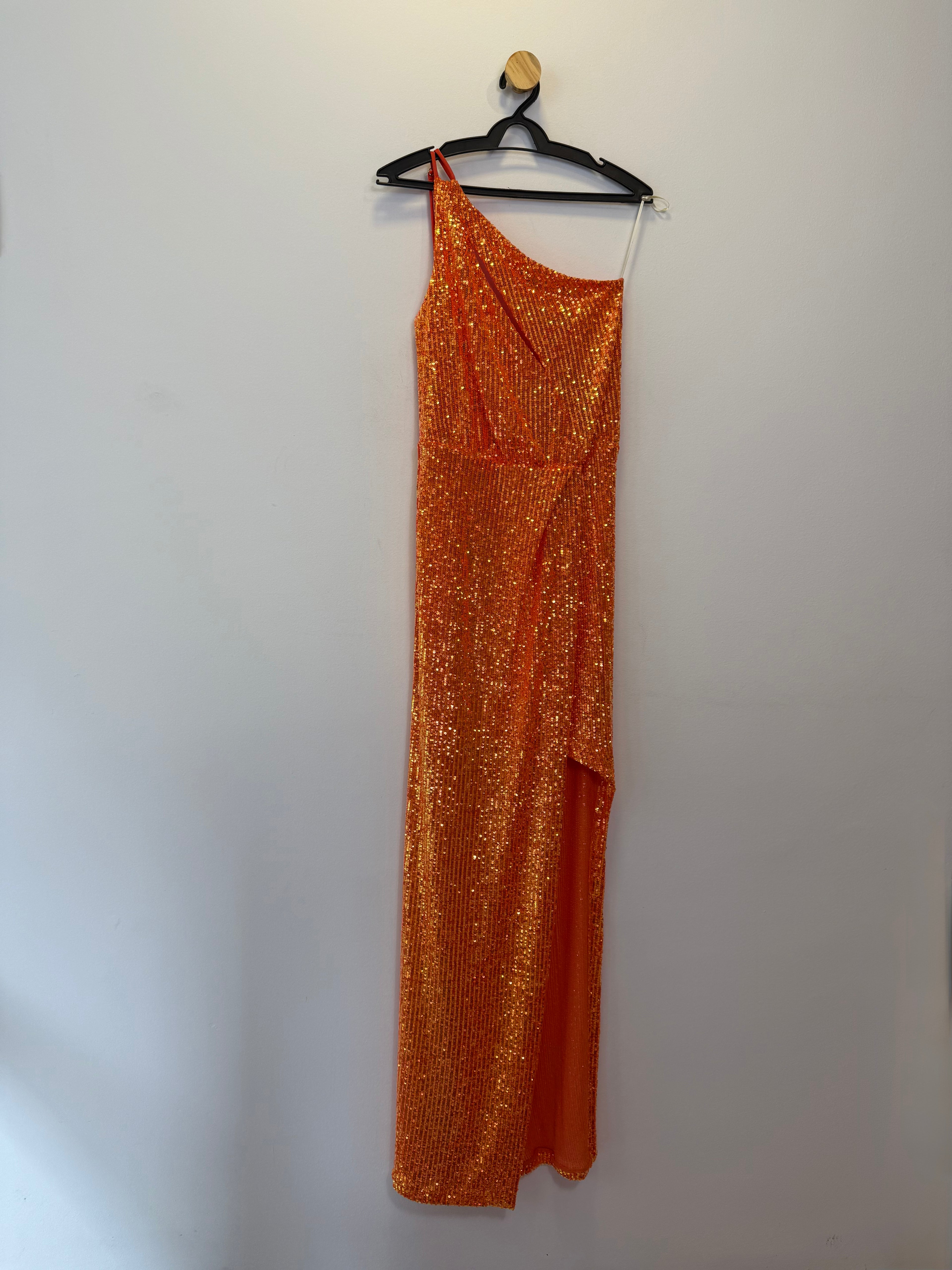 Vestido de Festa em Paete Laranja
