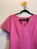 Blusa Rosa Couro