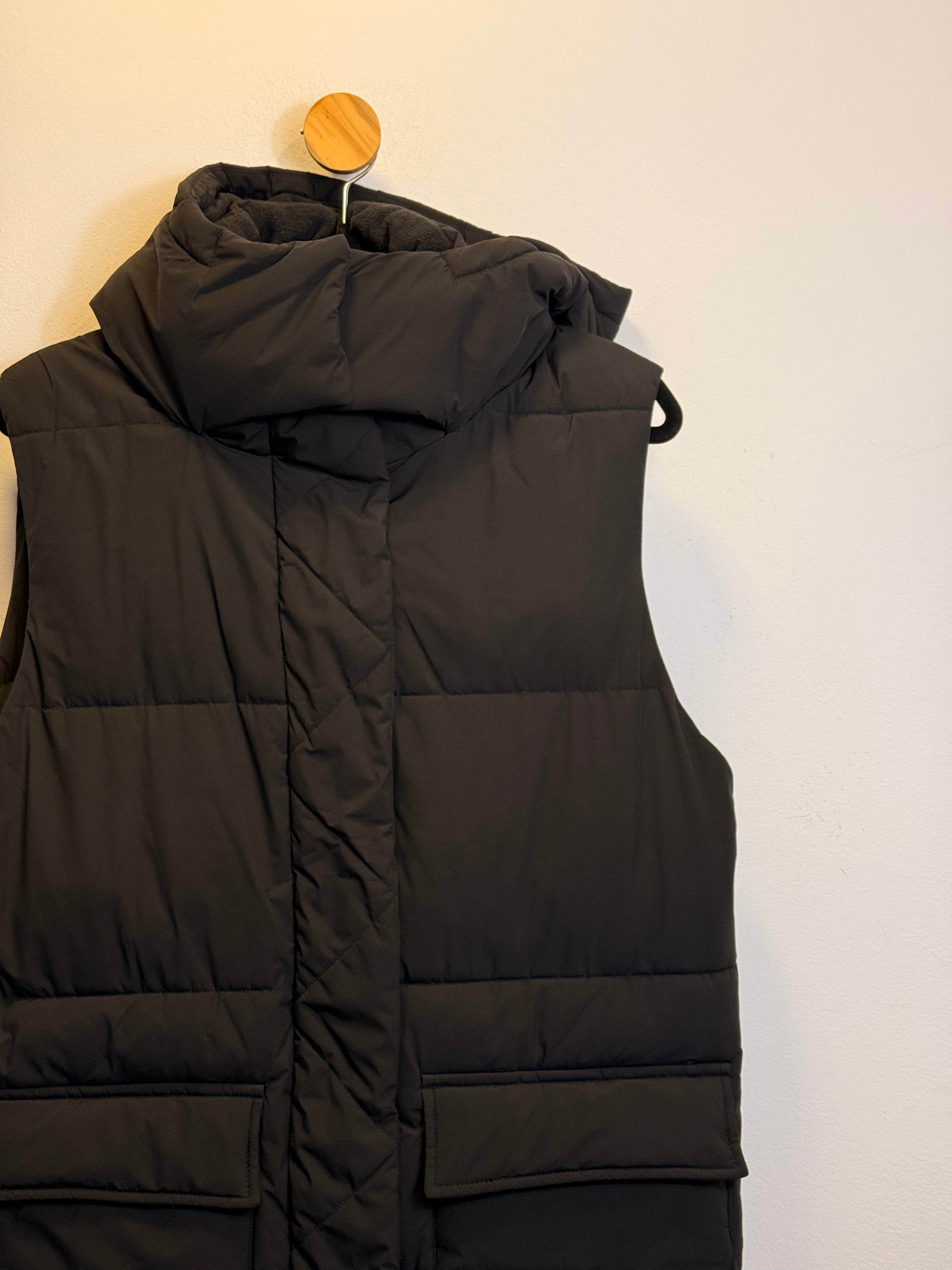 Colete Puffer Alongado