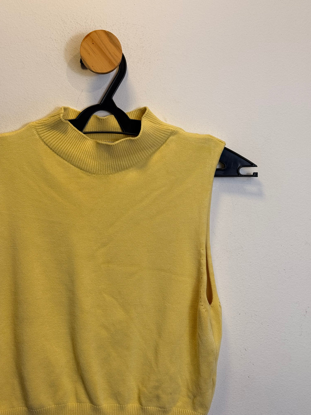 Blusa Malha Amarela Viviane Furrier