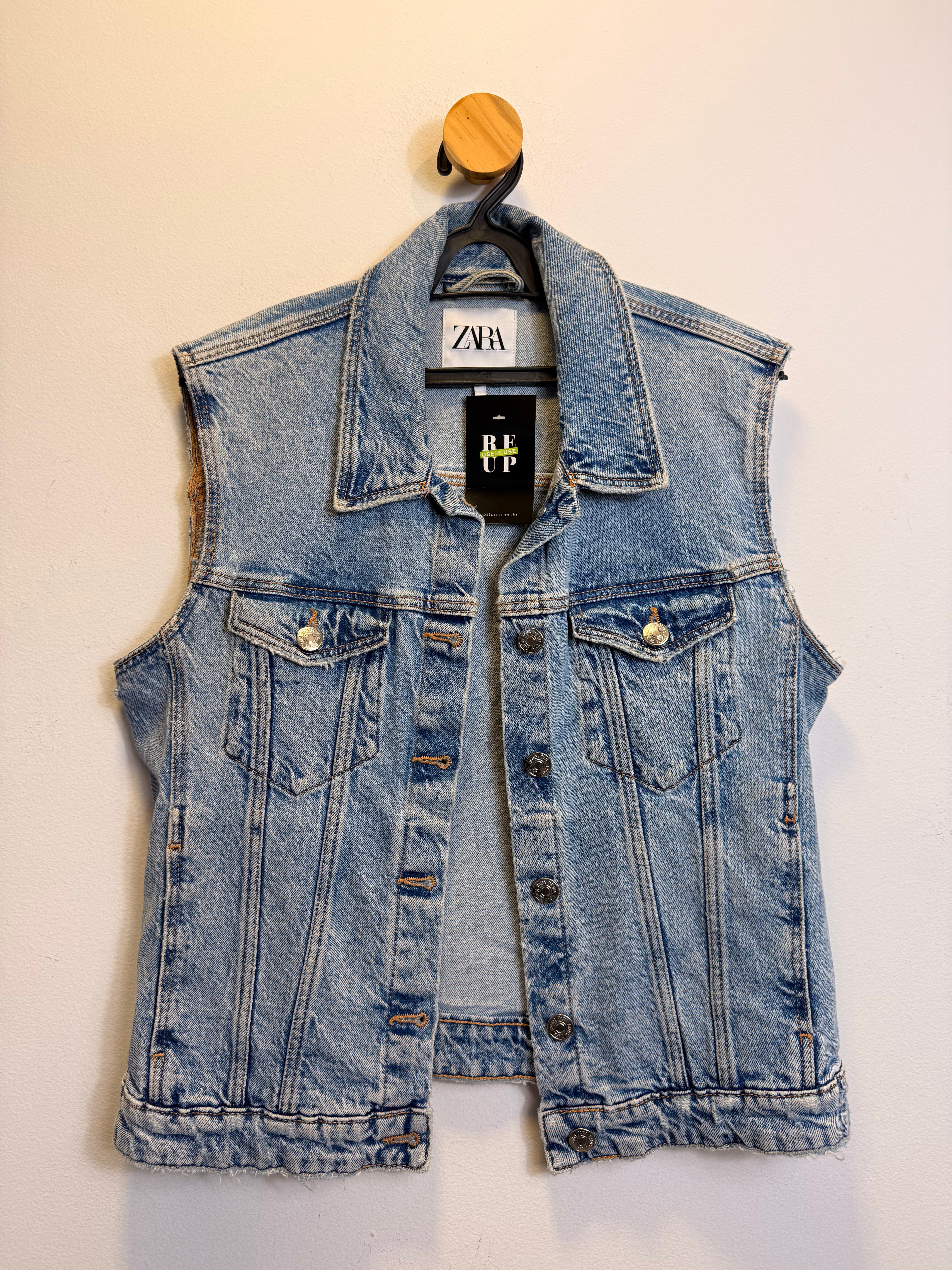 Colete Jeans Zara