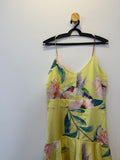 Vestido Amarelo Estampa Floral