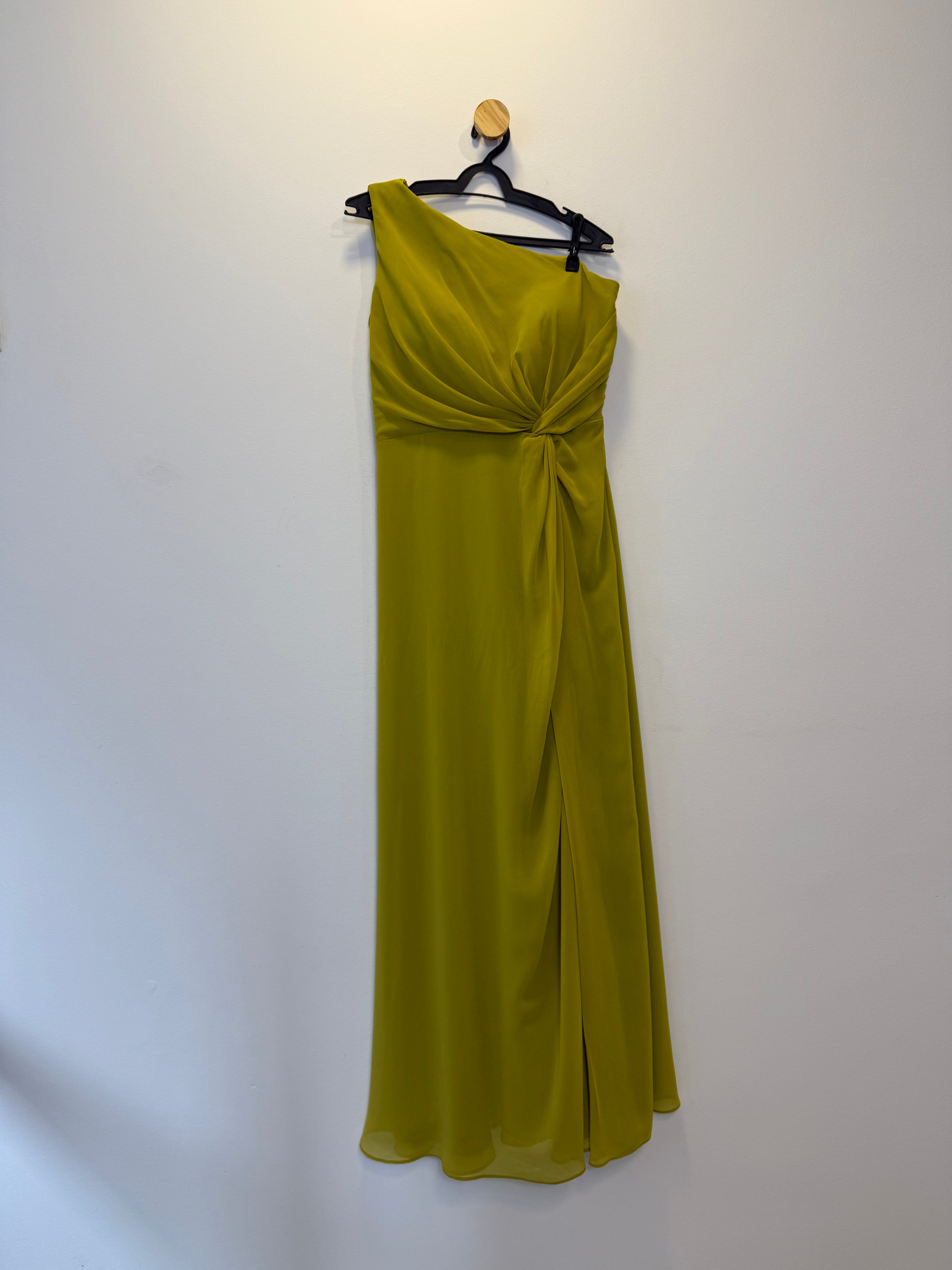 Vestido de Festa Longo Um Ombro Lima