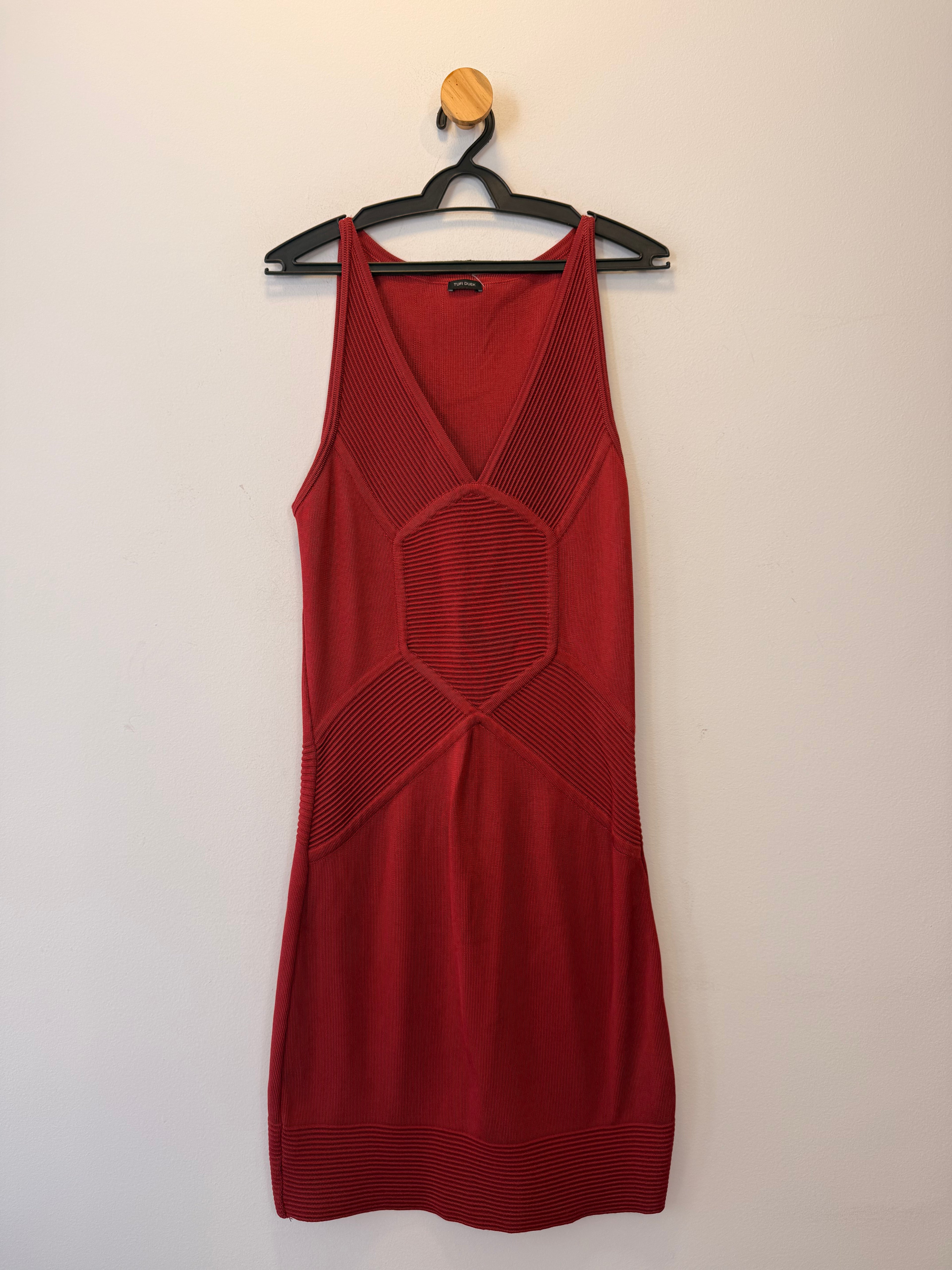 Vestido Vermelho Tufi Duek