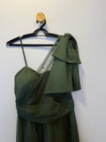 Vestido de Festa Longo Verde Oliva