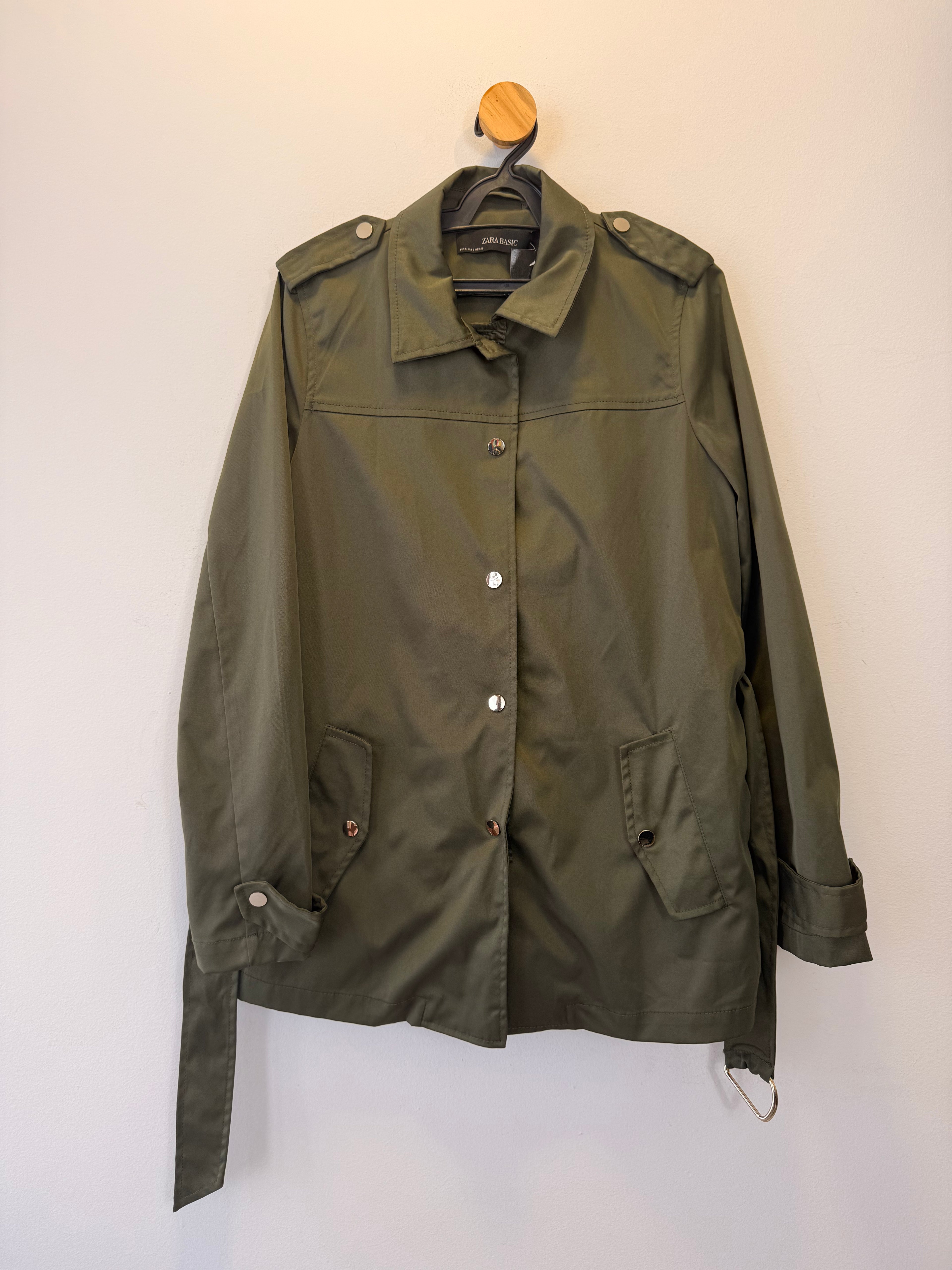 Parka Verde Zara
