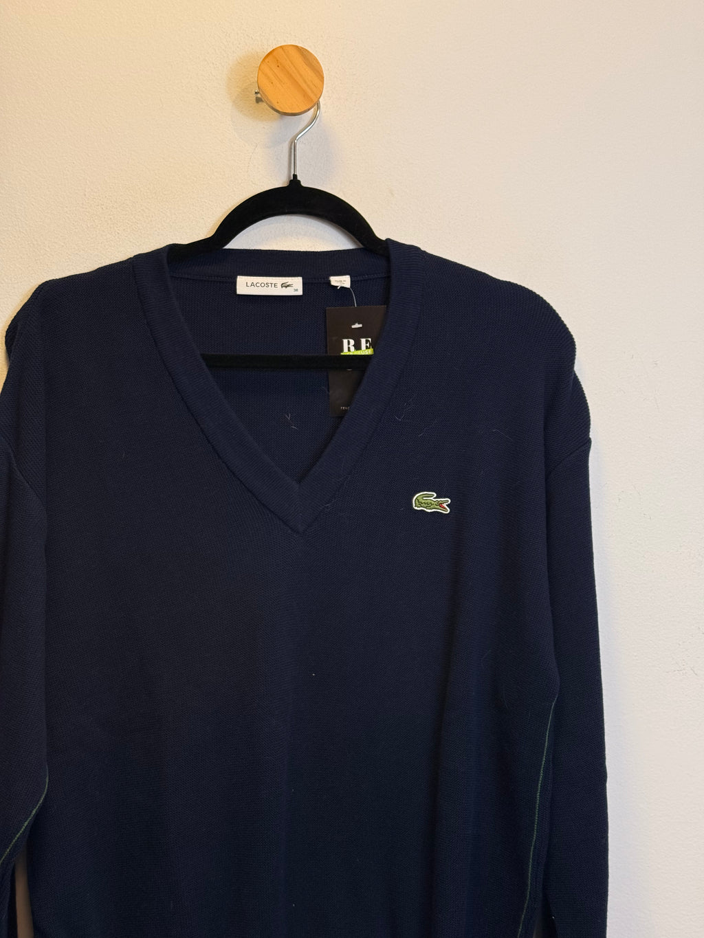 Tricot Lacoste Azul Marinho