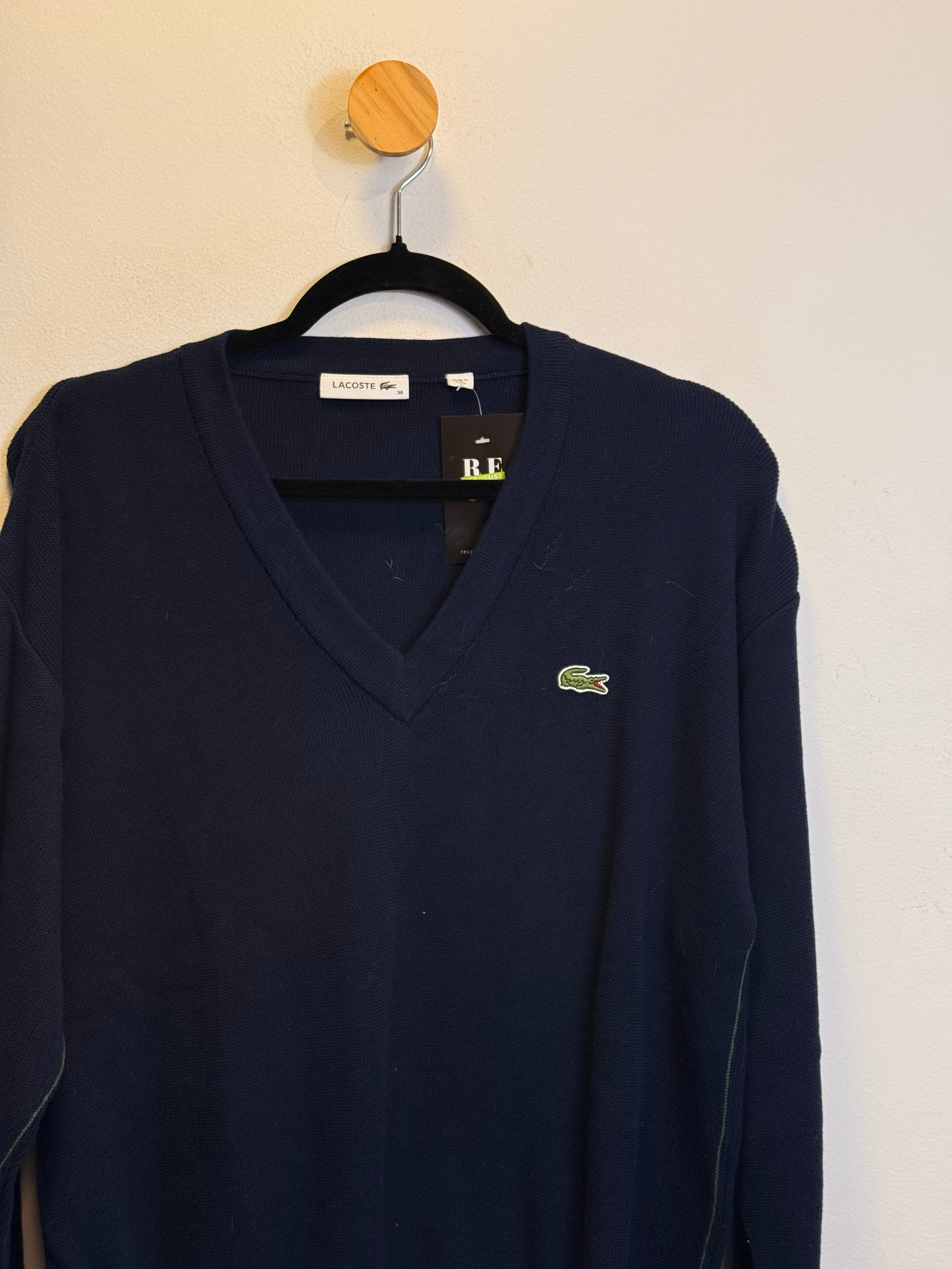 Tricot Lacoste Azul Marinho