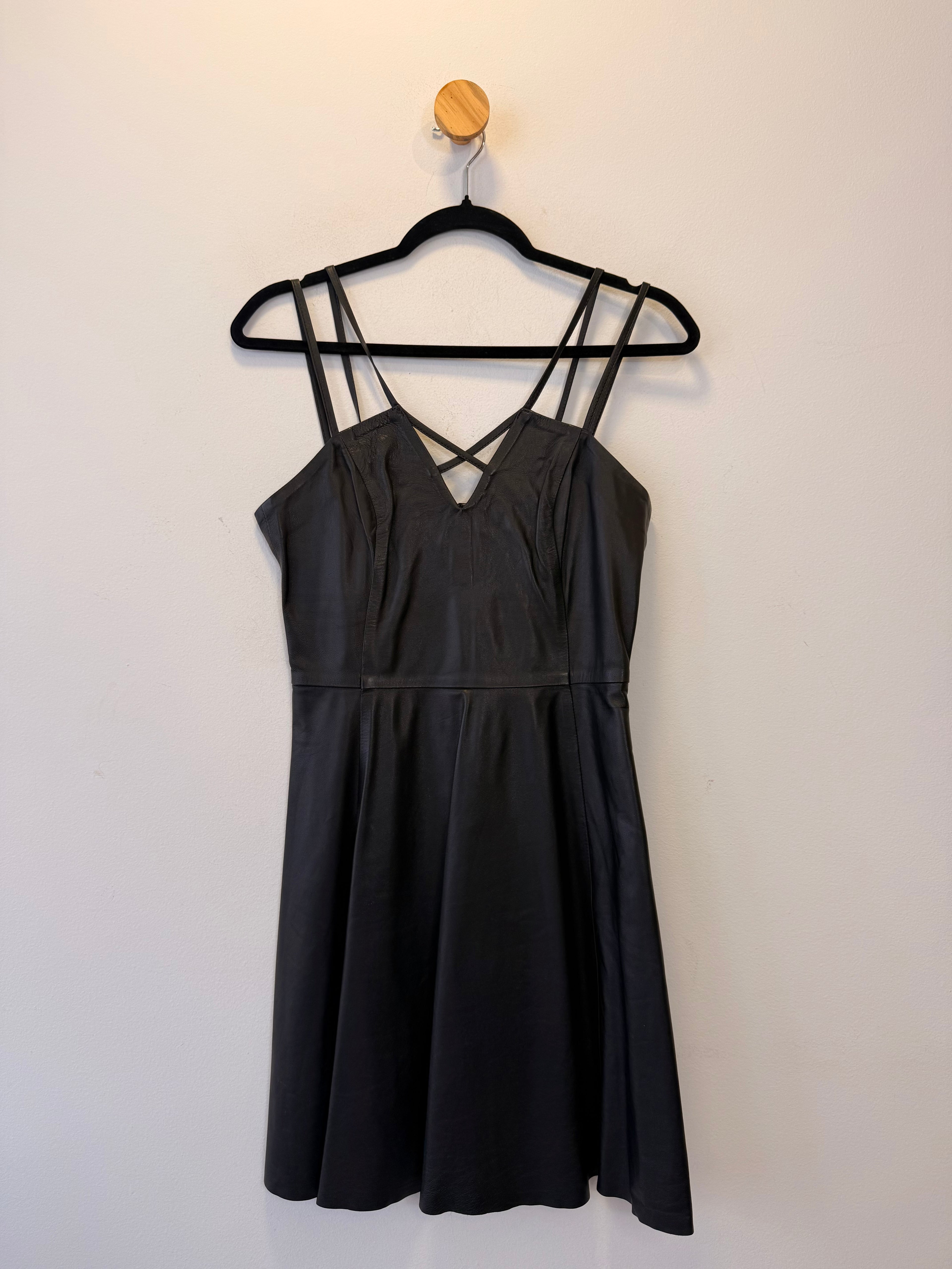 Vestido Preto Couro BO.BÔ