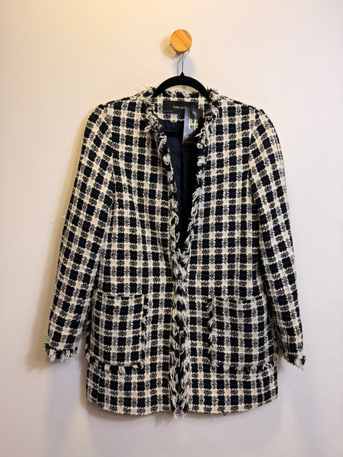 Blazer Xadrez Zara