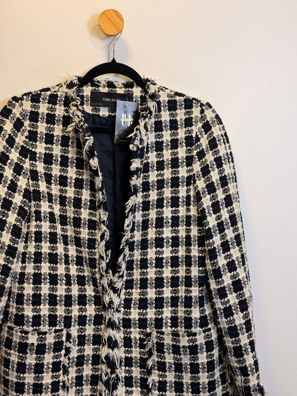 Blazer Xadrez Zara