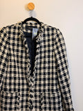Blazer Xadrez Zara