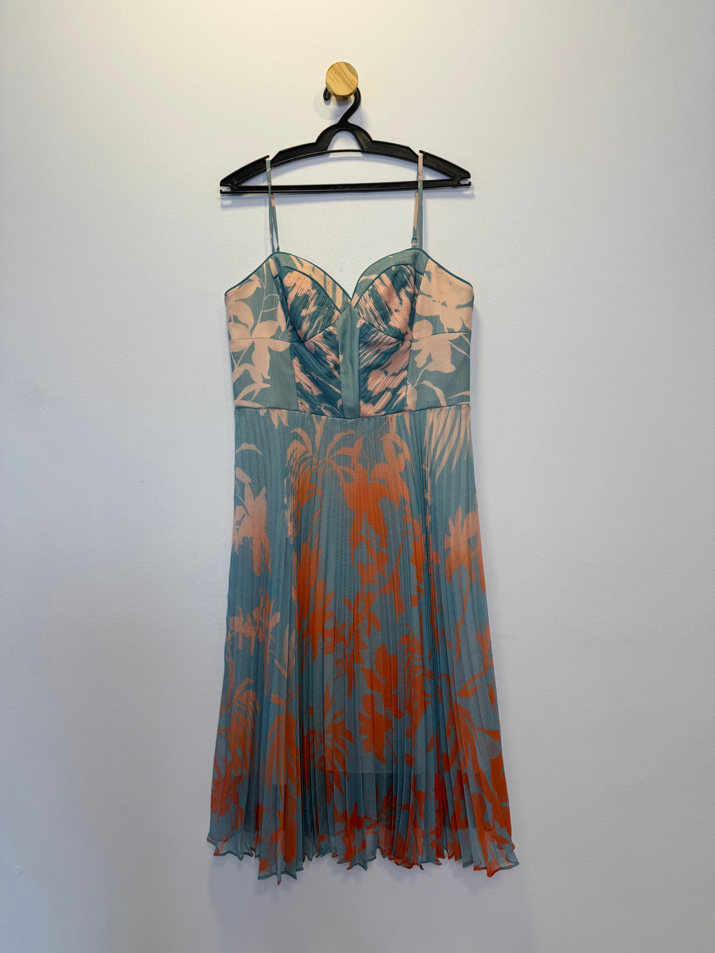 Vestido de Festa Curto Azul Celeste