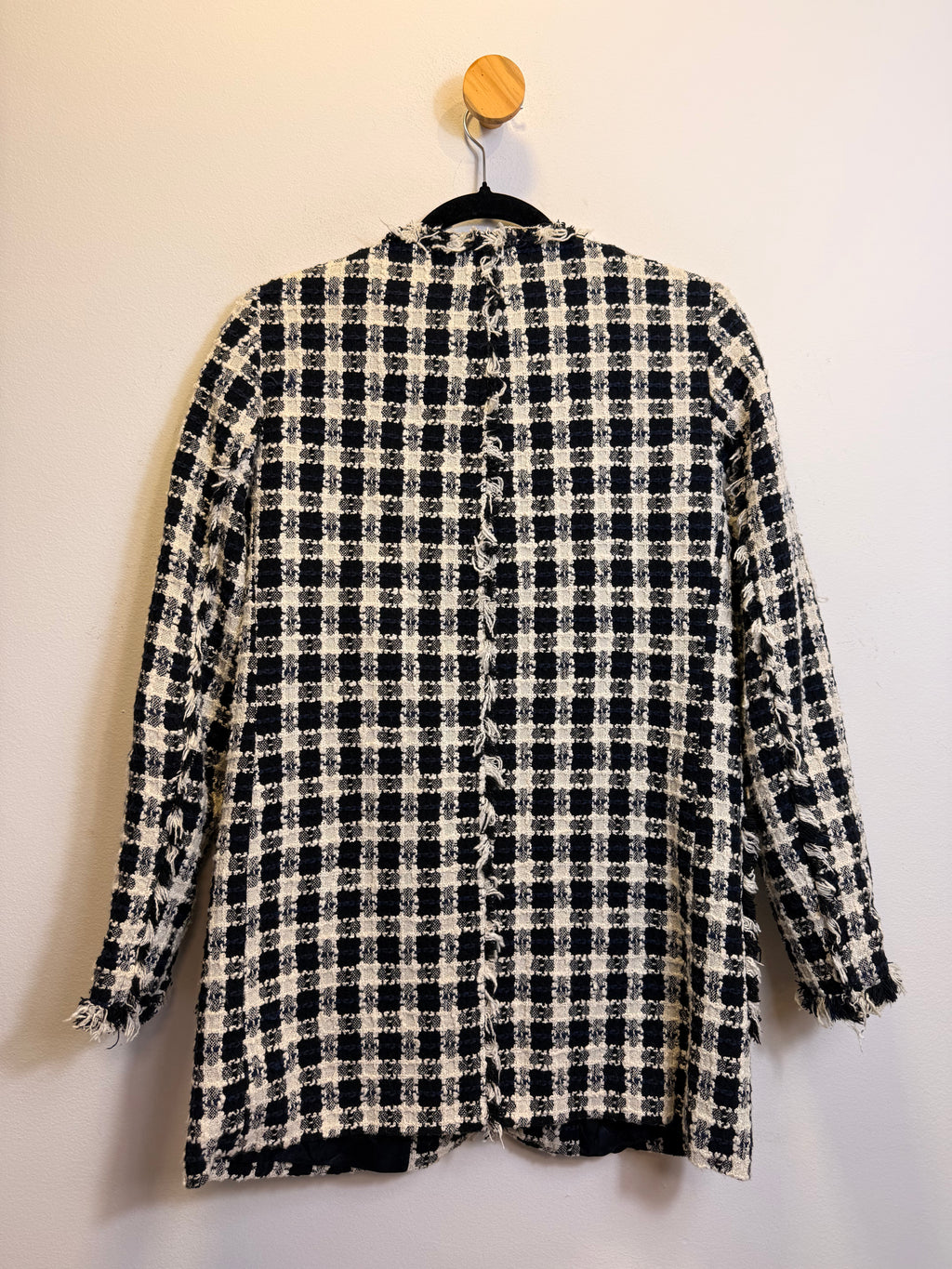 Blazer Xadrez Zara